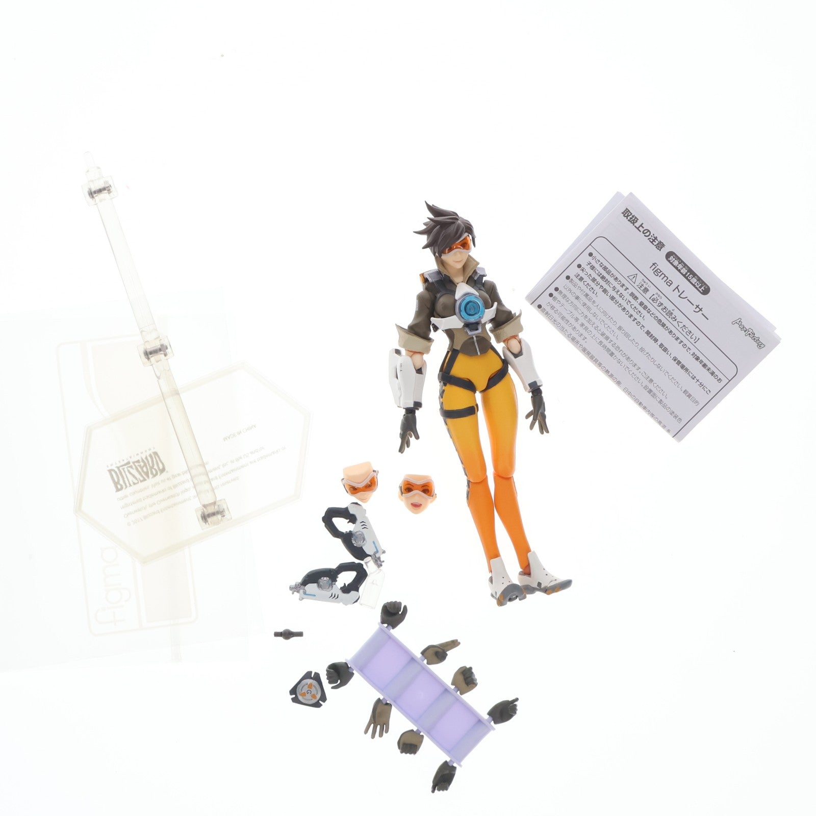 【中古即納】[FIG] figma(フィグマ) 352 トレーサー オーバーウォッチ(Overwatch) 完成品 フィギュア グッドスマイルカンパニー(20171224)