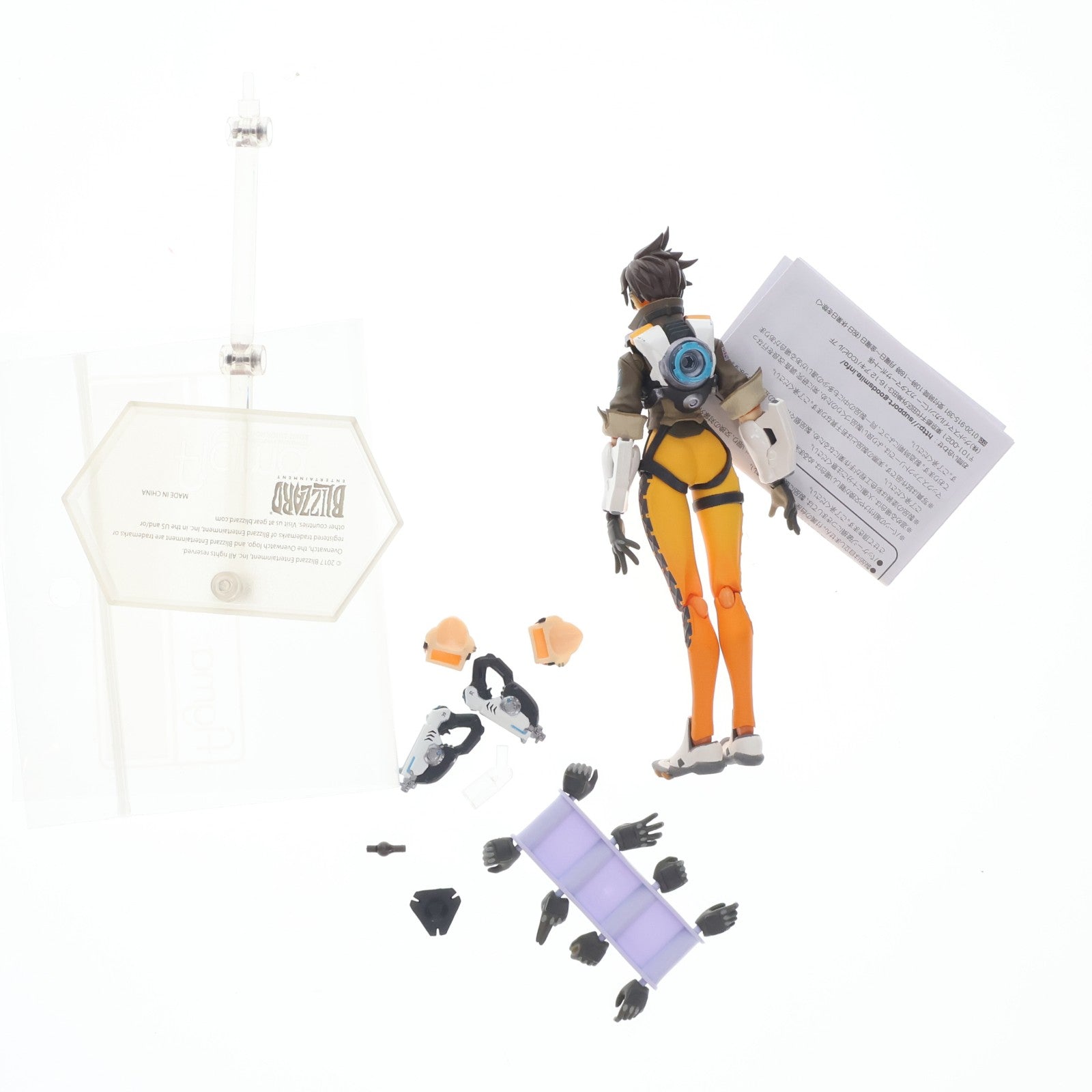 【中古即納】[FIG] figma(フィグマ) 352 トレーサー オーバーウォッチ(Overwatch) 完成品 フィギュア グッドスマイルカンパニー(20171224)