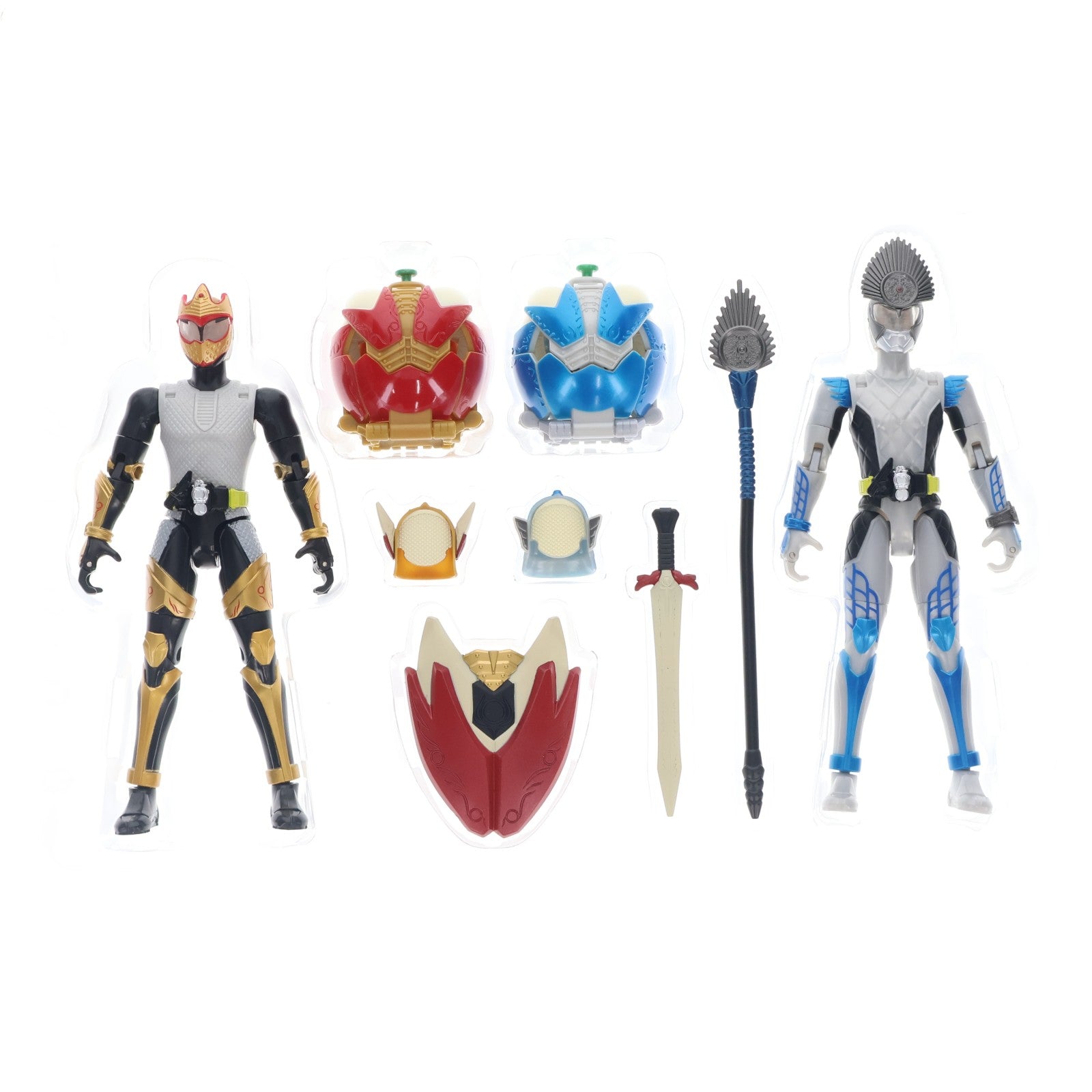 【中古即納】[FIG] プレミアムバンダイ限定 アームズチェンジシリーズ AC PB05 仮面ライダーマルス&仮面ライダー冠(カムロ)セット 仮面ライダー鎧武 完成品 可動フィギュア バンダイ(20141112)