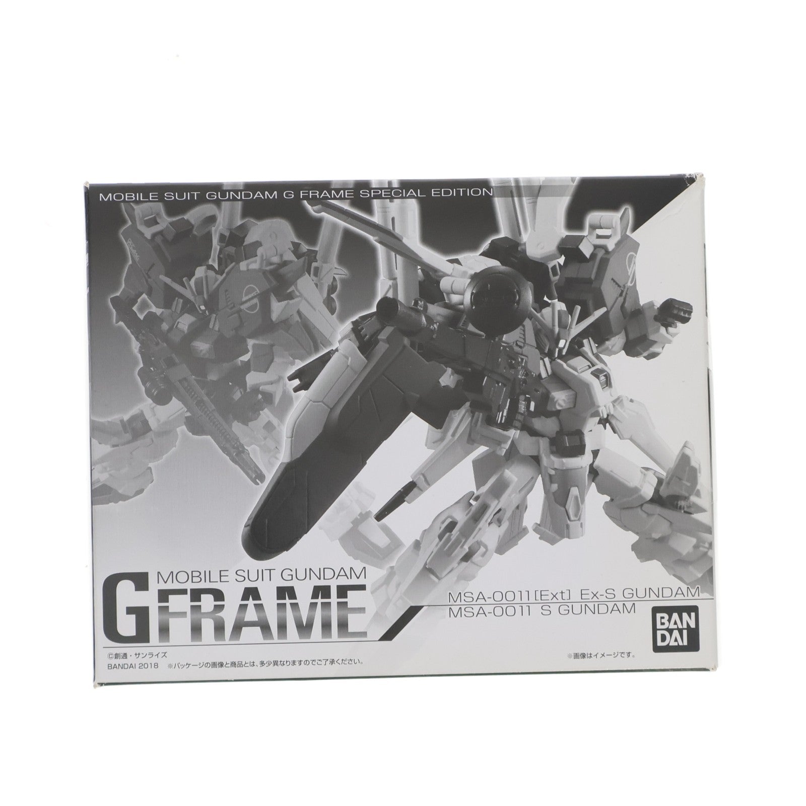 【中古即納】[FIG] (食玩) プレミアムバンダイ限定 機動戦士ガンダム Gフレーム Ex-Sガンダム/Sガンダム ガンダム・センチネル 可動フィギュア バンダイ(20181031)