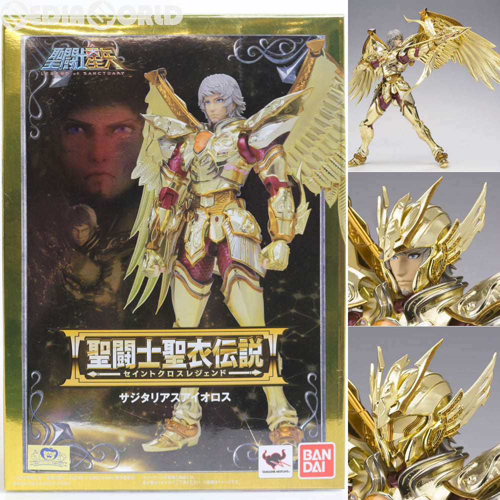 【中古即納】[FIG] 聖闘士聖衣伝説 サジタリアスアイオロス 聖闘士星矢 LEGEND of SANCTUARY 完成品 可動フィギュア バンダイ(20150418)