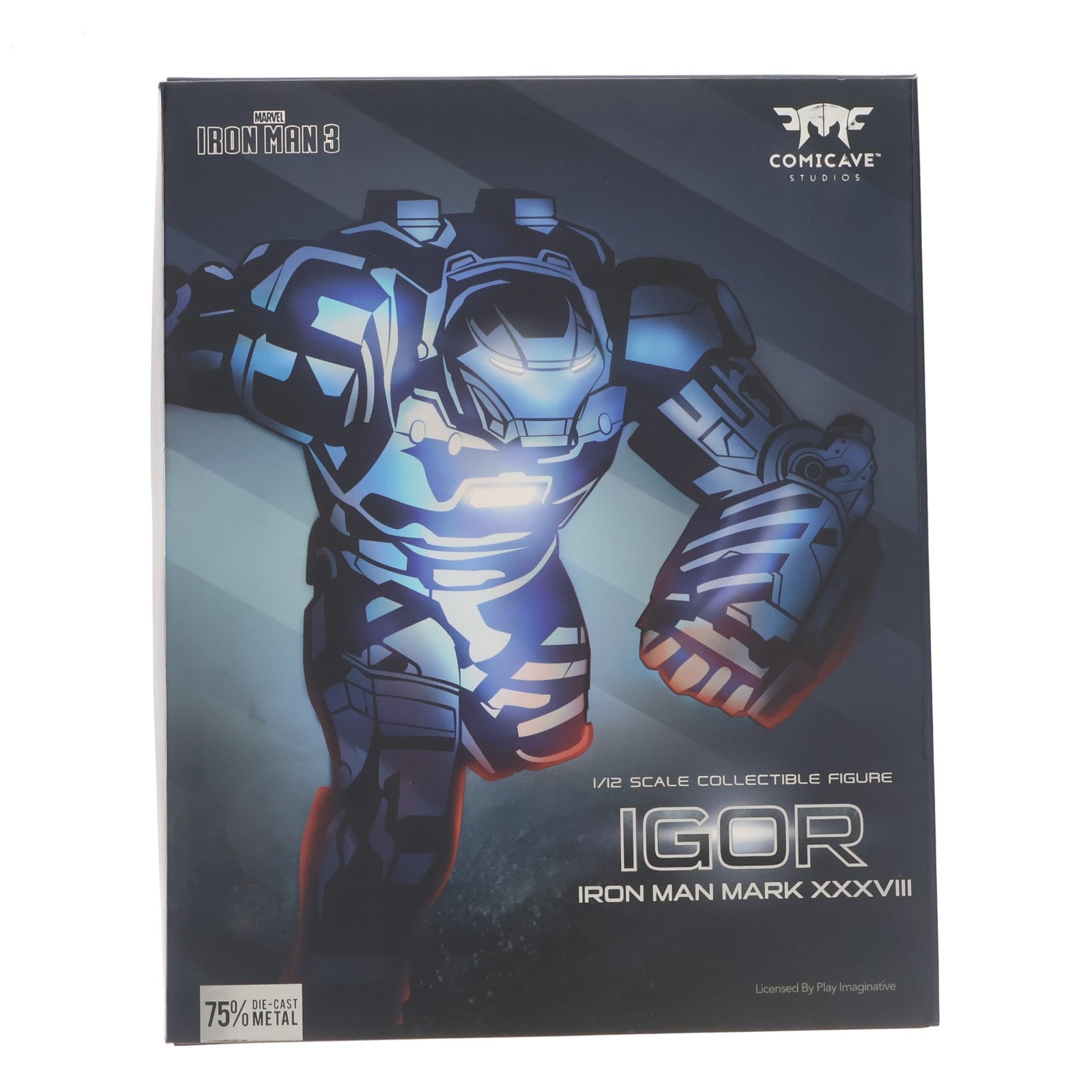 【中古即納】[FIG] アイアンマン マーク38 イゴール アイアンマン3 1/12 コレクティブル プレミアム フィギュア 完成品 可動フィギュア COMICAVE STUDIOS(コミケイブスタジオ)(20151222)