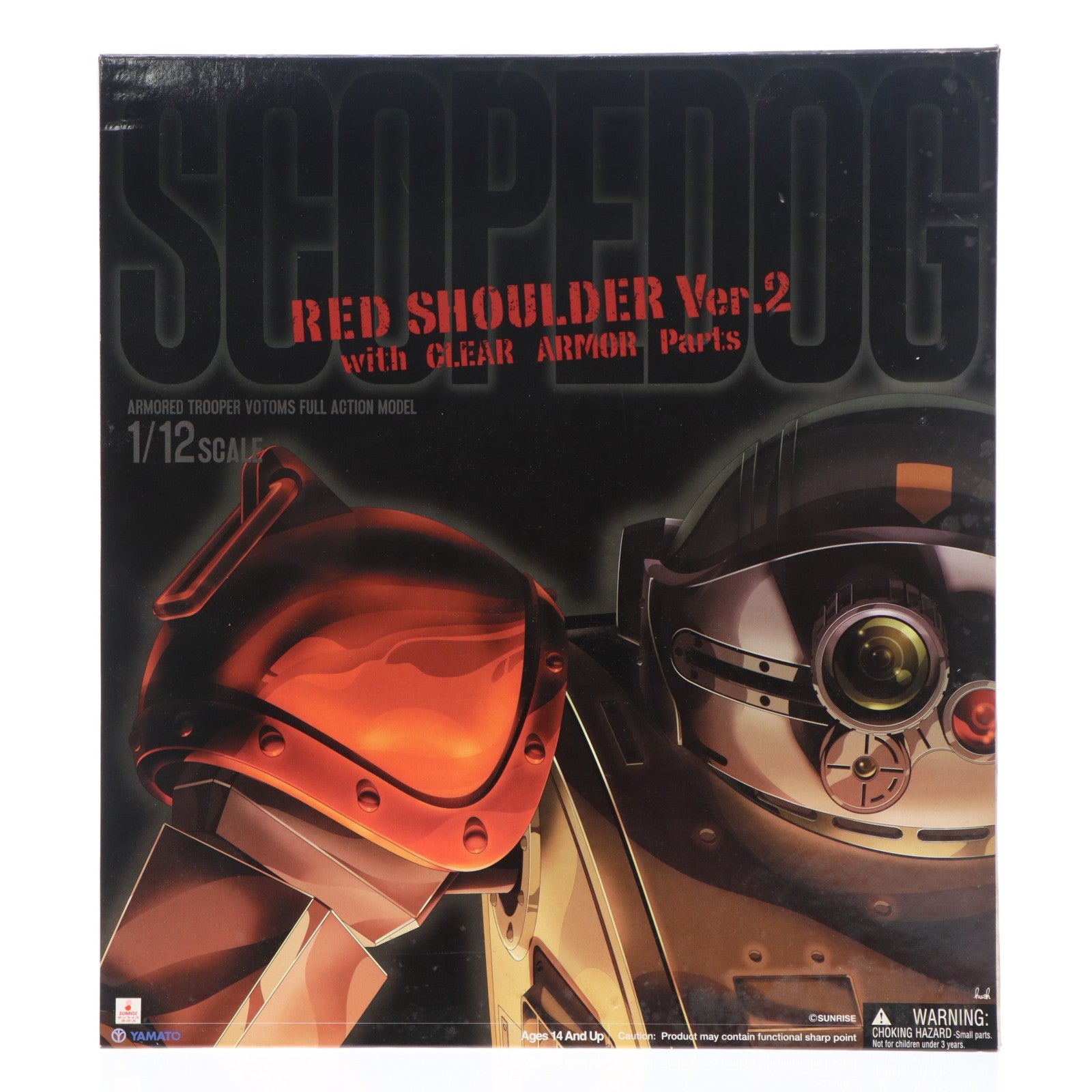 【中古即納】[FIG] スコープドッグ レッドショルダーVer.2 装甲騎兵ボトムズ 1/12 完成品 可動フィギュア YAMATO(やまと)(20060531)