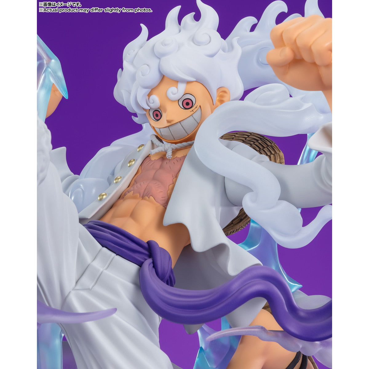 【中古即納】[FIG] (再販) フィギュアーツZERO [超激戦]モンキー・D・ルフィ -ギア5 『巨人』- ONE PIECE(ワンピース) 完成品 フィギュア バンダイスピリッツ(20250118)