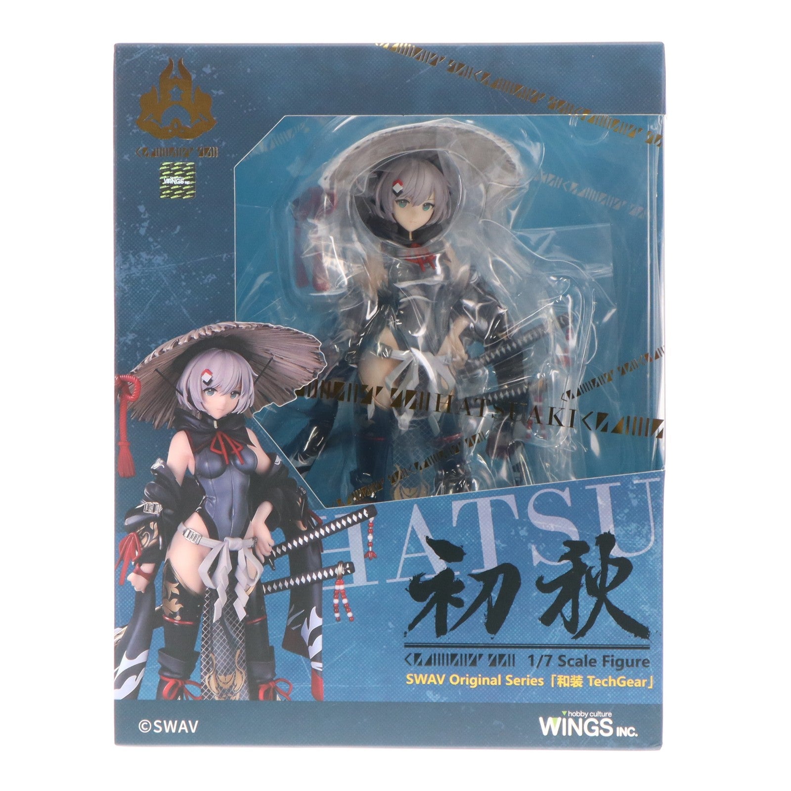 【中古即納】[FIG] 初秋 和装TechGear 1/7 完成品 フィギュア WINGS inc.(双翼社)(20221102)