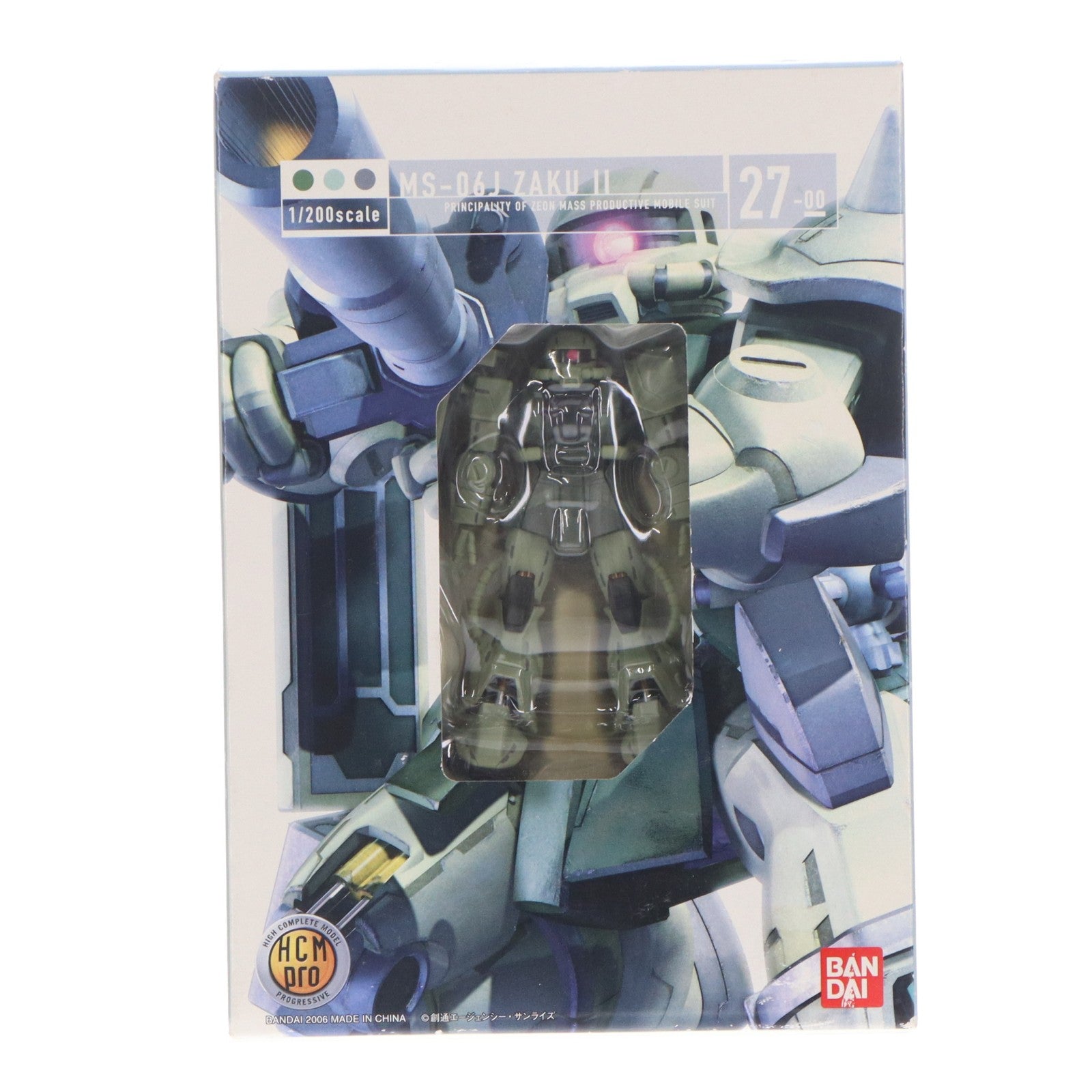 【中古即納】[FIG] HCM Pro 27 MS-06J ザクII(陸戦用) 機動戦士ガンダム 1/200 完成品 可動フィギュア バンダイ(20060531)