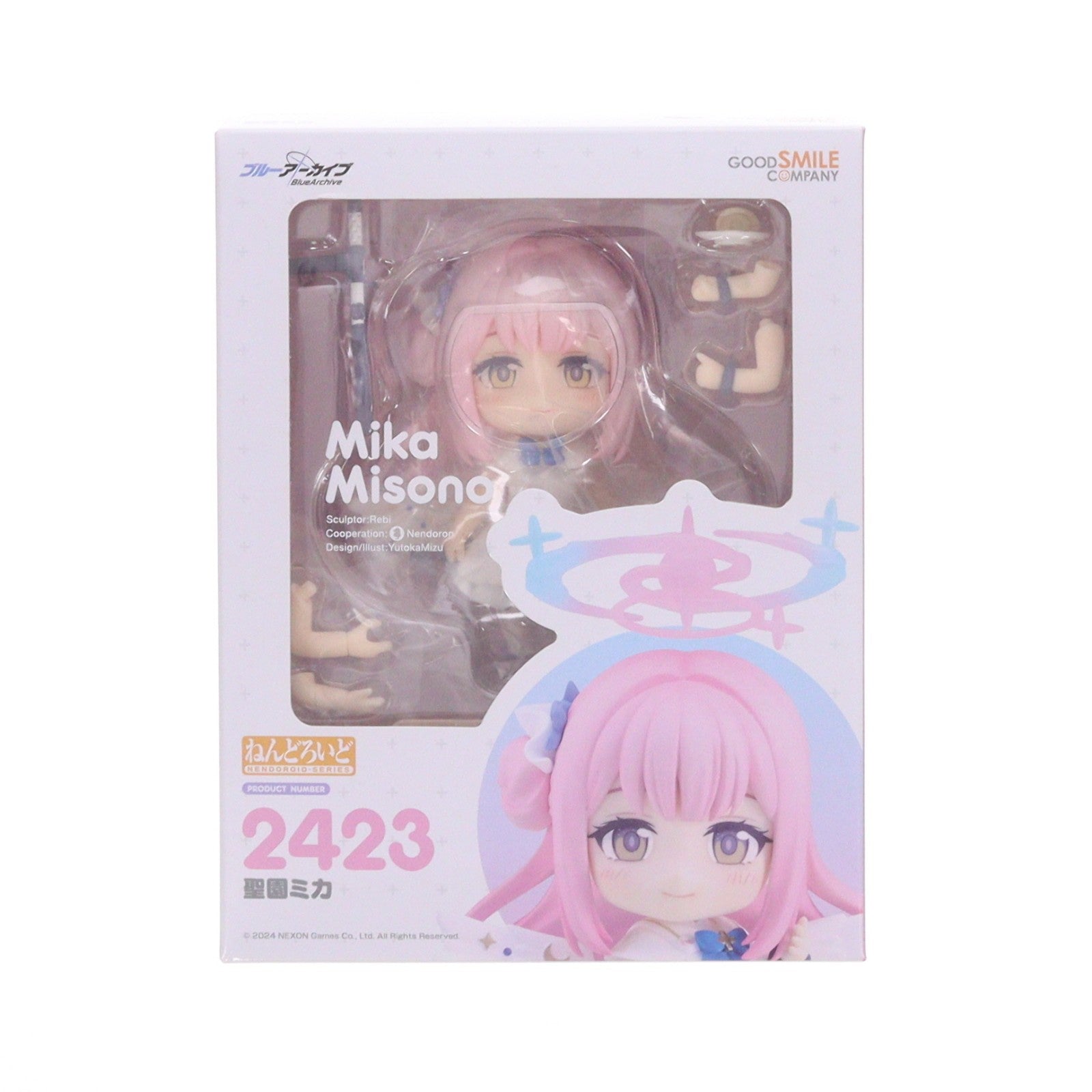 【中古即納】[FIG] ねんどろいど 2423 聖園ミカ(みそのみか) ブルーアーカイブ -Blue Archive- 完成品 可動フィギュア グッドスマイルカンパニー(20240929)