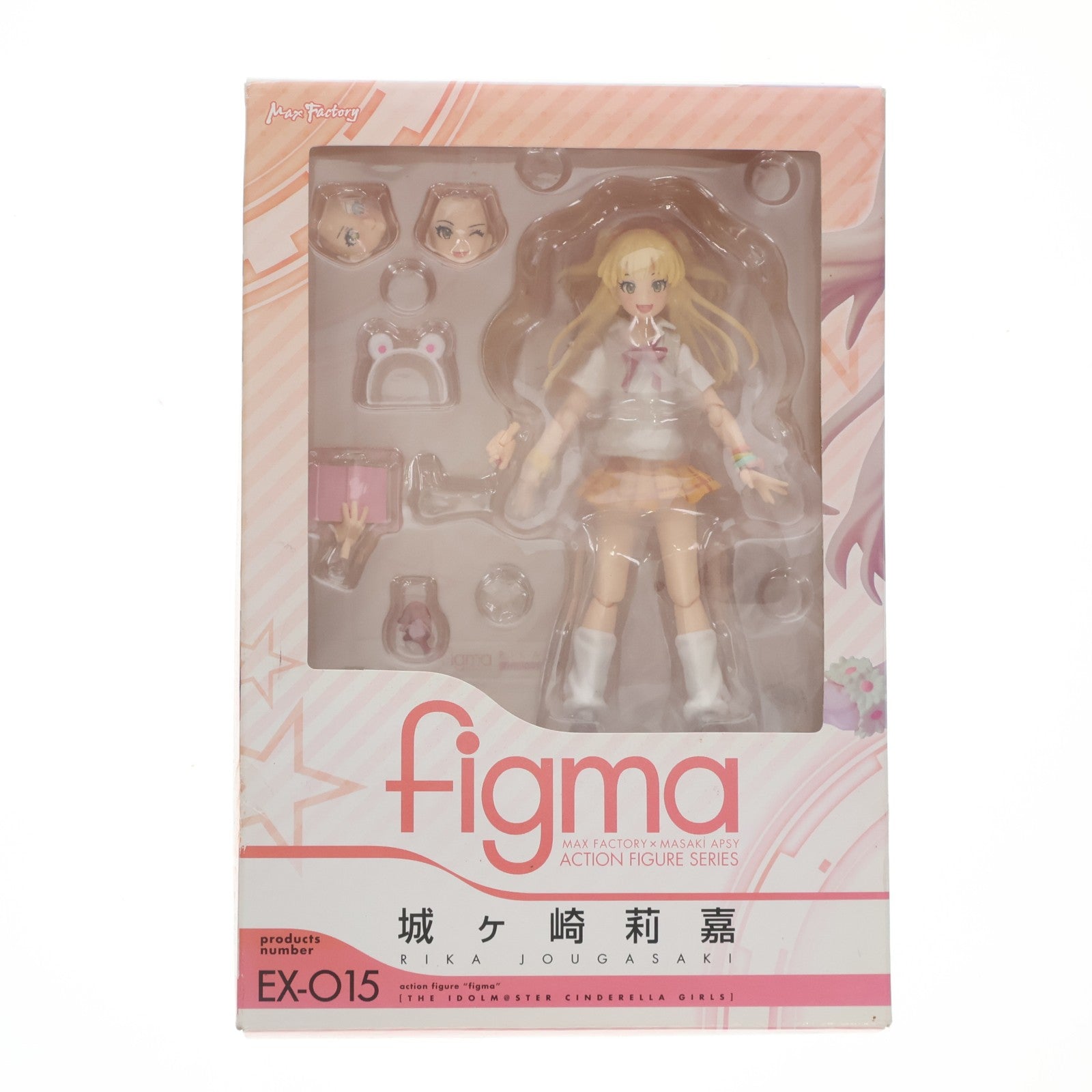 【中古即納】[FIG] figma(フィグマ) EX-015 城ヶ崎莉嘉(じょうがさきりか) アイドルマスター シンデレラガールズ 完成品 可動フィギュア ワンフェス2013夏&GOODSMILE ONLINE SHOP限定 マックスファクトリー(20131130)