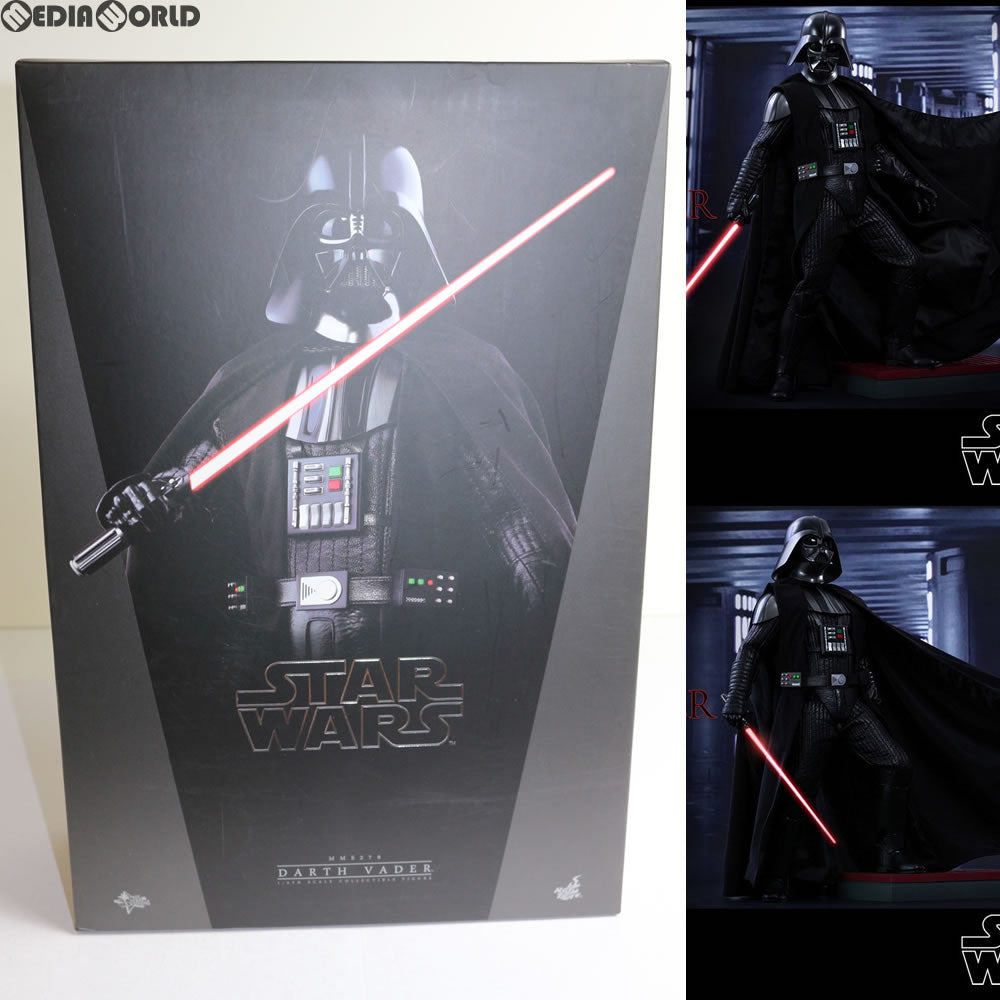 【中古即納】[FIG] ムービー・マスターピース ダース・ベイダー STAR WARS(スター・ウォーズ) エピソード4/新たなる希望 1/6 完成品 可動フィギュア(MM#279) ホットトイズ(20160603)