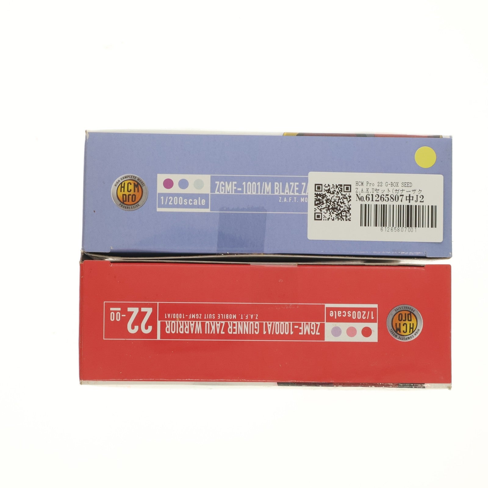 【中古即納】[FIG] HCM Pro 22 G-BOX SEED Z.A.K.Uセット(ガナーザクウォーリア&ブレイズザクファントム) 機動戦士ガンダムSEED DESTINY 完成品 可動フィギュア バンダイ(20060127)