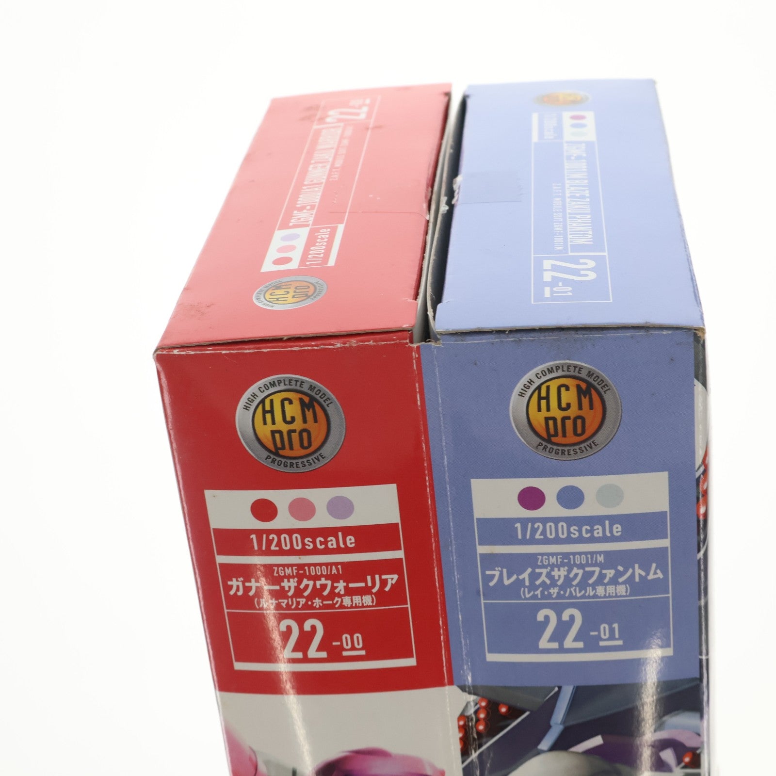 【中古即納】[FIG] HCM Pro 22 G-BOX SEED Z.A.K.Uセット(ガナーザクウォーリア&ブレイズザクファントム) 機動戦士ガンダムSEED DESTINY 完成品 可動フィギュア バンダイ(20060127)