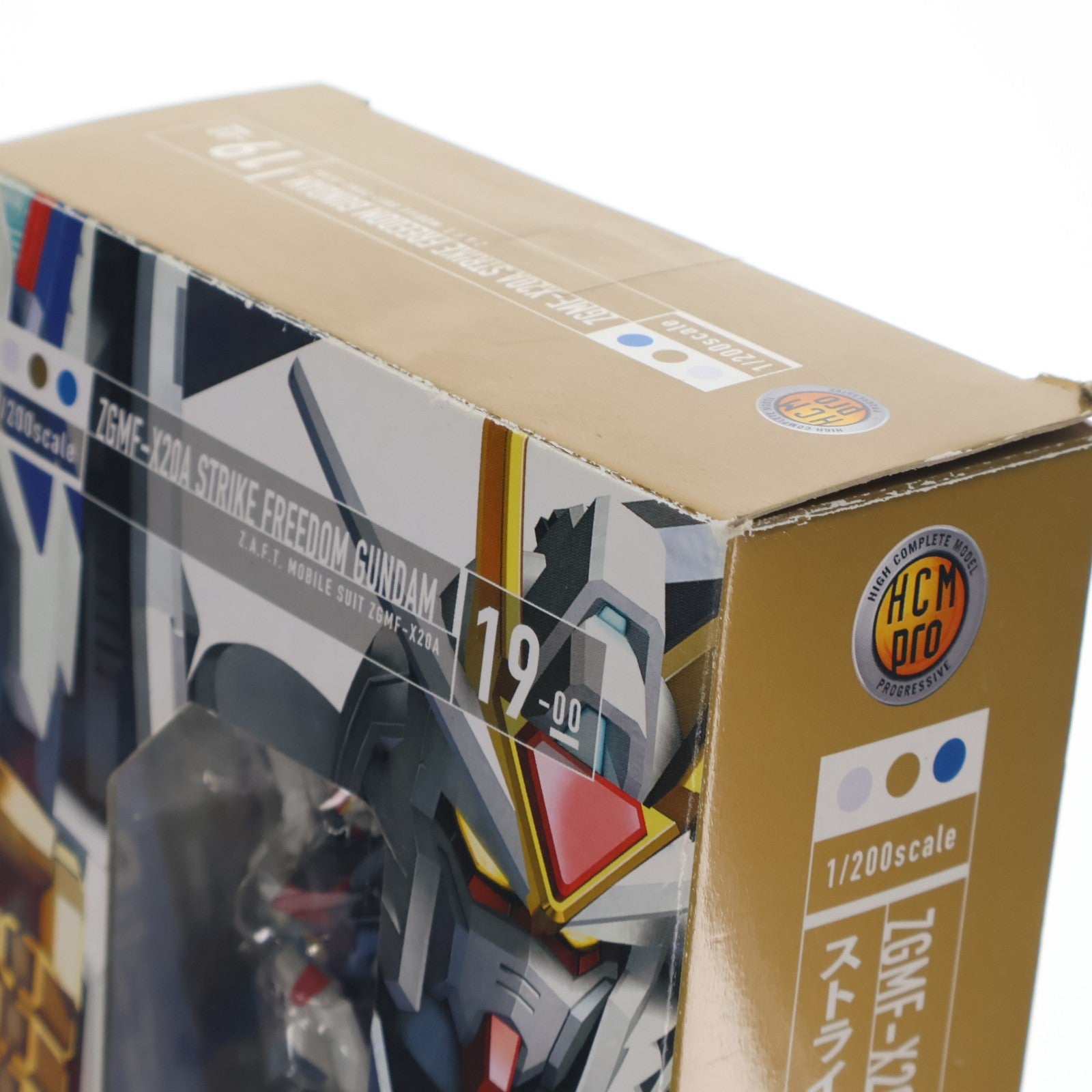 【中古即納】[FIG] HCM-Pro 19-00 ZGMF-X20A ストライクフリーダムガンダム 機動戦士ガンダムSEED DESTINY(シード デスティニー) 1/200 完成品 可動フィギュア バンダイ(20051015)