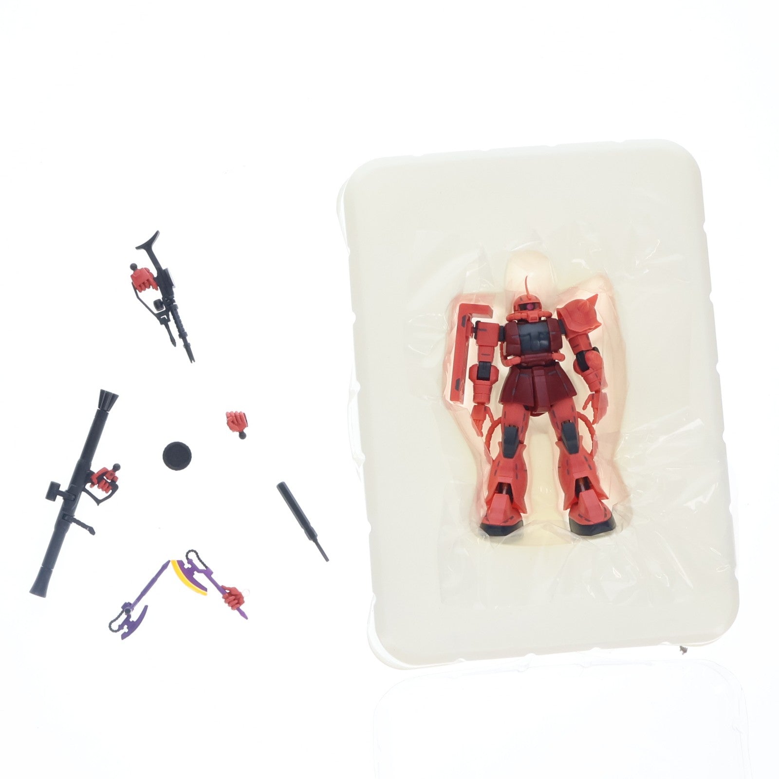 【中古即納】[FIG] HCM-Pro 07-00 MS-06S シャア専用ザク 機動戦士ガンダム 1/200 完成品 可動フィギュア バンダイ(20041113)