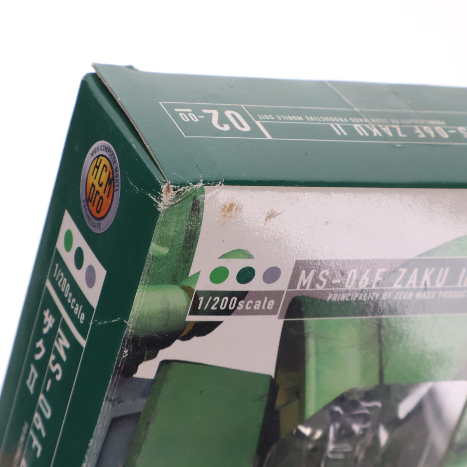 【中古即納】[FIG] HCM-Pro 02-00 MS-06F ザクII 機動戦士ガンダム 1/200 完成品 可動フィギュア バンダイ(20040611)