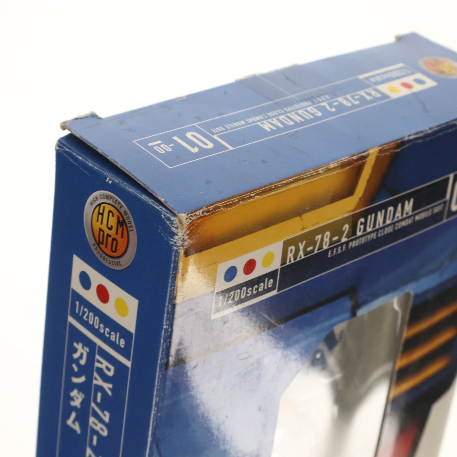 【中古即納】[FIG] HCM-Pro 01-00 RX-78-2 ガンダム 機動戦士ガンダム 1/200 完成品 可動フィギュア バンダイ(20040611)