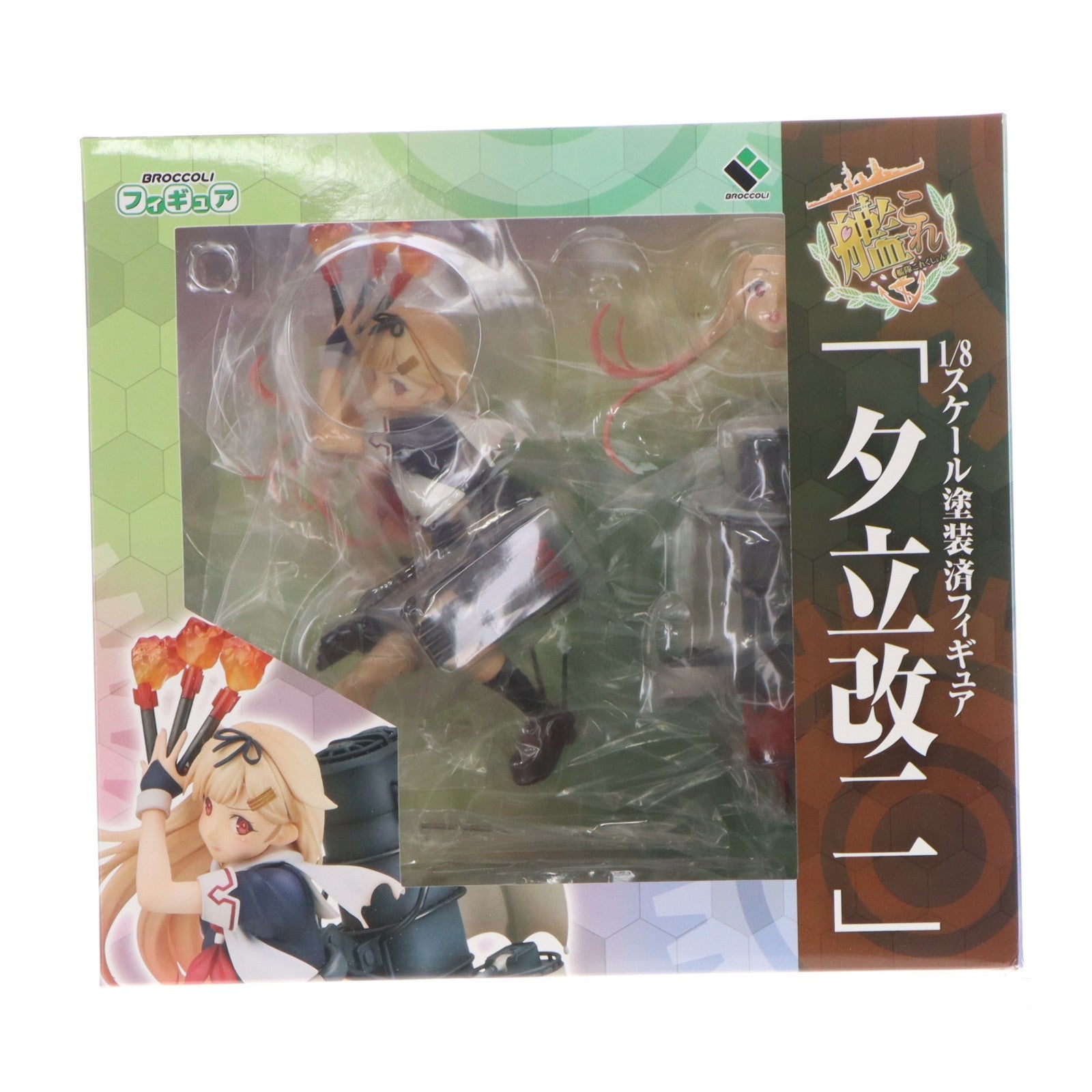 【中古即納】[FIG] 夕立改二(ゆうだちかいに) 艦隊これくしょん -艦これ- 1/8 完成品 フィギュア ブロッコリー(20170225)