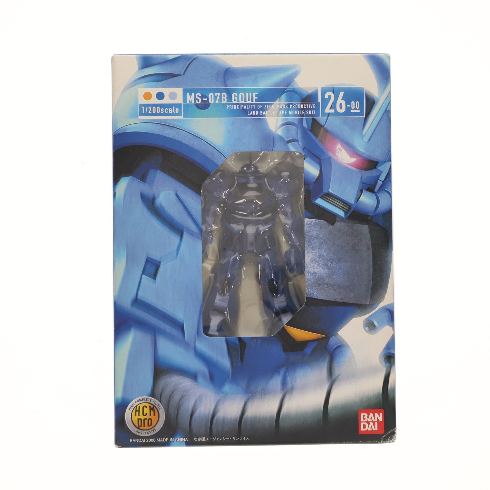 【中古即納】[FIG] HCM-Pro 26-00 MS-07B グフ 機動戦士ガンダム 1/200 完成品 可動フィギュア バンダイ(20060531)