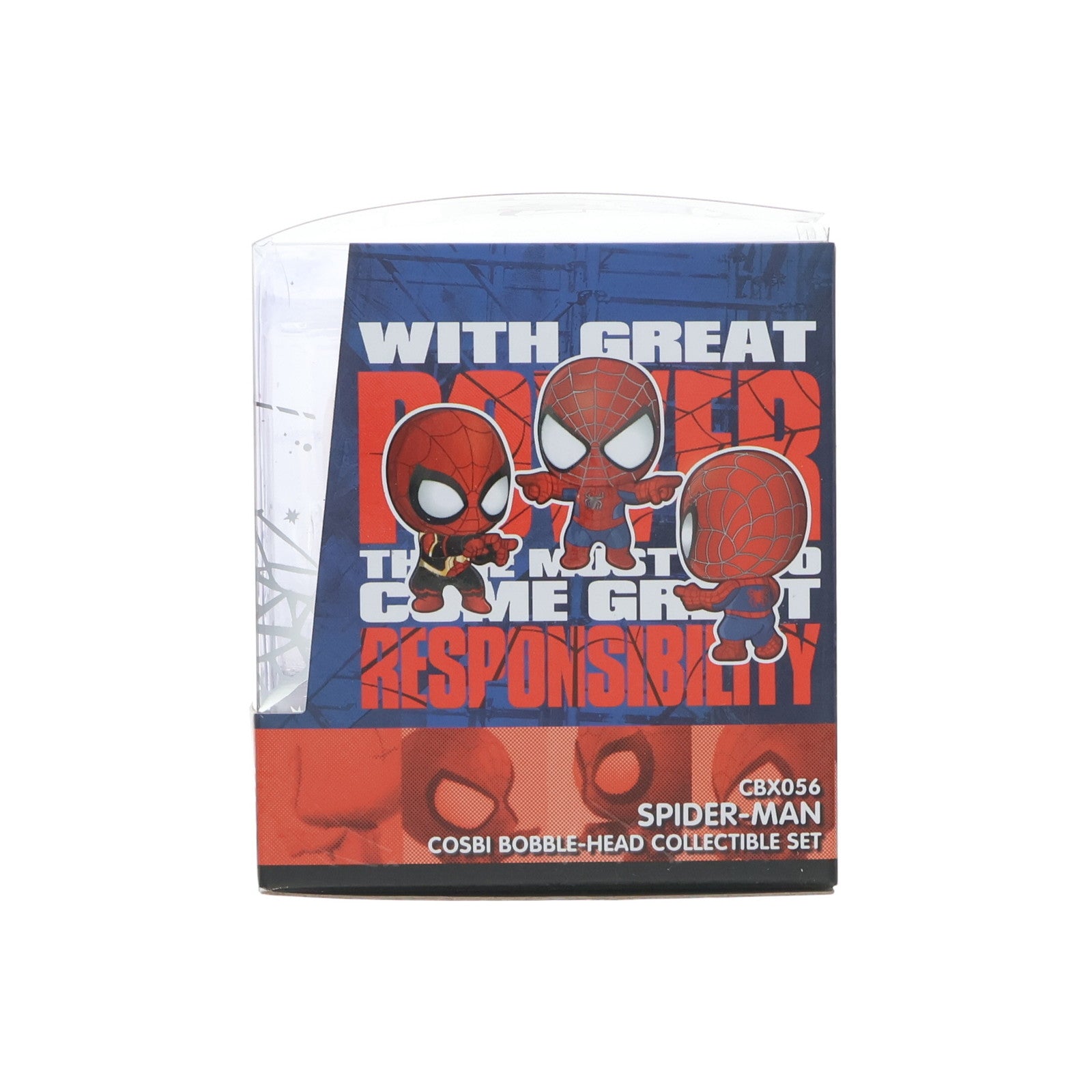 【中古即納】[FIG] Cosbi(コスビ) サイズS スパイダーマン(3体セット) スパイダーマン:ノー・ウェイ・ホーム 完成品 フィギュア(CBX056) ホットトイズ(20221031)