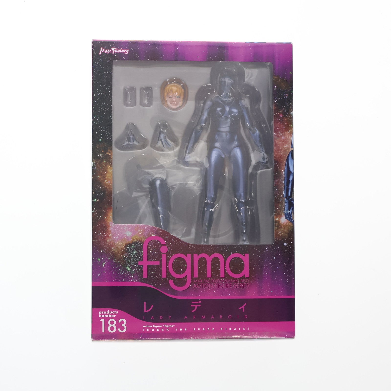 【中古即納】[FIG] figma(フィグマ) 183 レディ コブラ(COBRA THE SPACE PIRATE) 完成品 可動フィギュア マックスファクトリー(20130721)