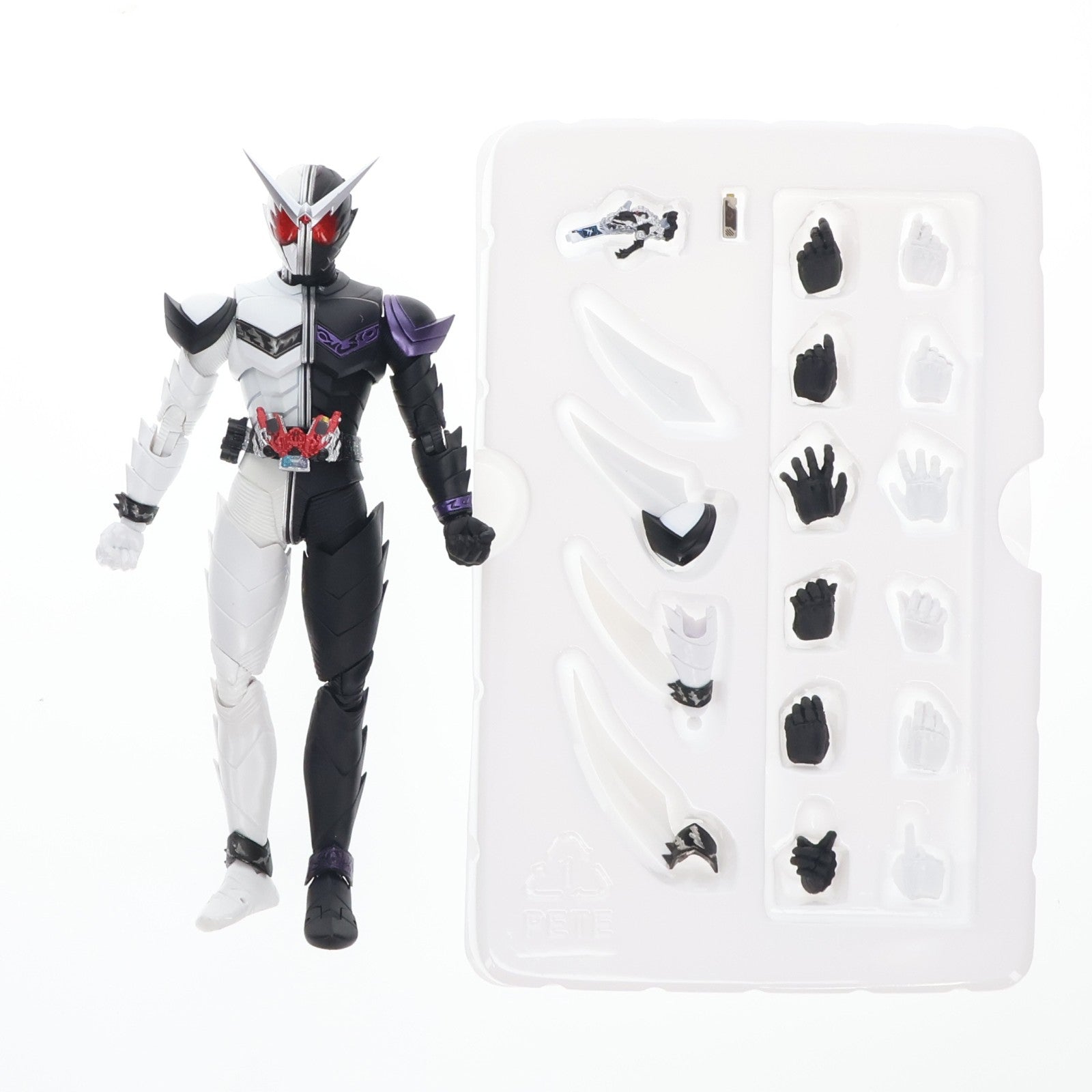 【中古即納】[FIG] S.H.Figuarts(フィギュアーツ) 真骨彫製法 仮面ライダーW(ダブル) ファングジョーカー 完成品 可動フィギュア バンダイ(20180428)