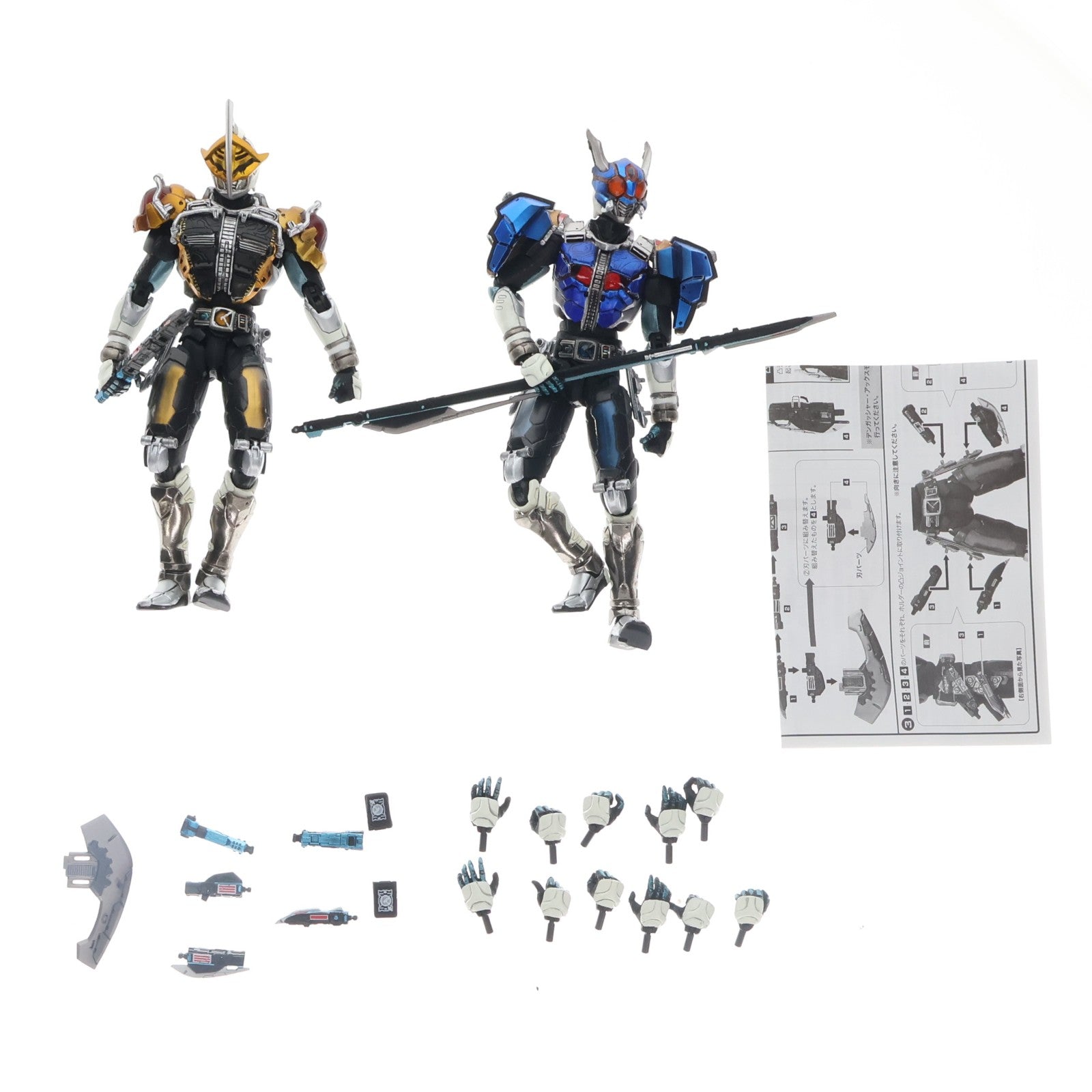 【中古即納】[FIG] S.I.C. LIMITED 仮面ライダー電王 ロッドフォーム&仮面ライダー電王 アックスフォーム 完成品 可動フィギュア バンダイ(20081122)