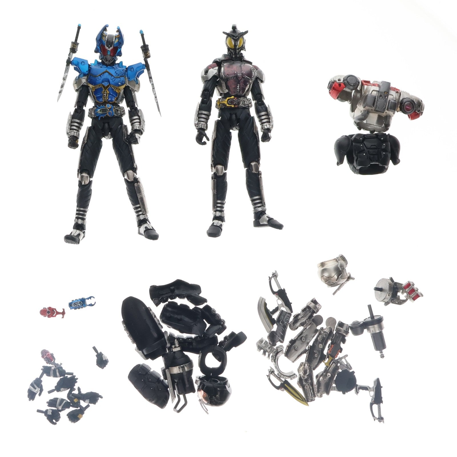 【中古即納】[FIG] S.I.C. VOL.53 仮面ライダーダークカブト&仮面ライダーガタック 仮面ライダーカブト 完成品 可動フィギュア バンダイ(20110129)