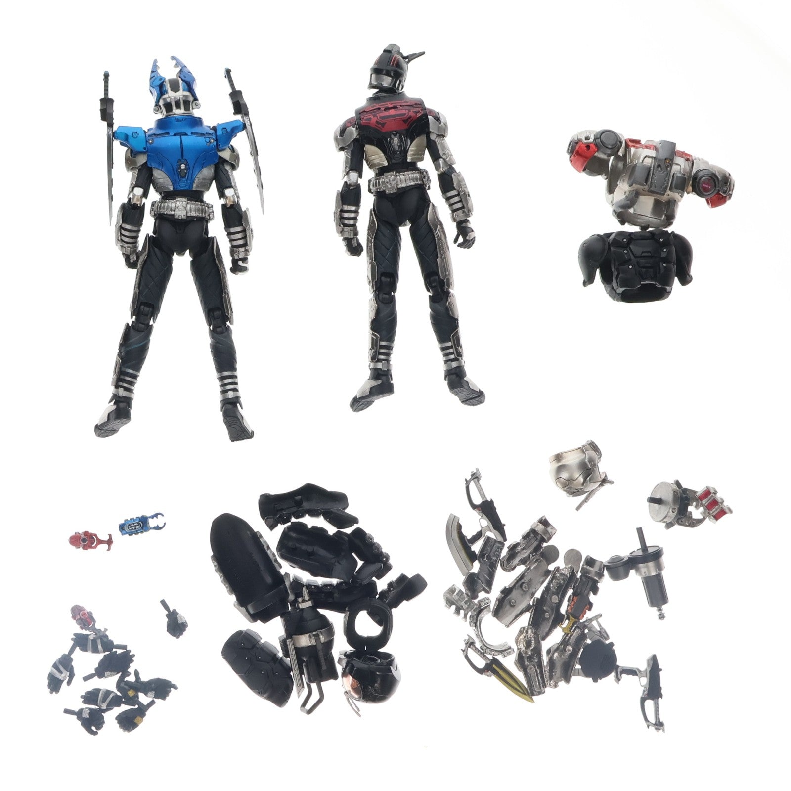 【中古即納】[FIG] S.I.C. VOL.53 仮面ライダーダークカブト&仮面ライダーガタック 仮面ライダーカブト 完成品 可動フィギュア バンダイ(20110129)