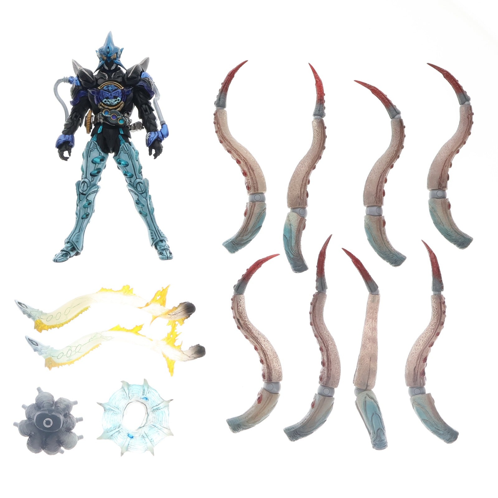 【中古即納】[FIG] 魂ウェブ商店限定 S.I.C. 仮面ライダーオーズ シャウタコンボ 仮面ライダーオーズ/OOO 完成品 可動フィギュア バンダイ(20130921)