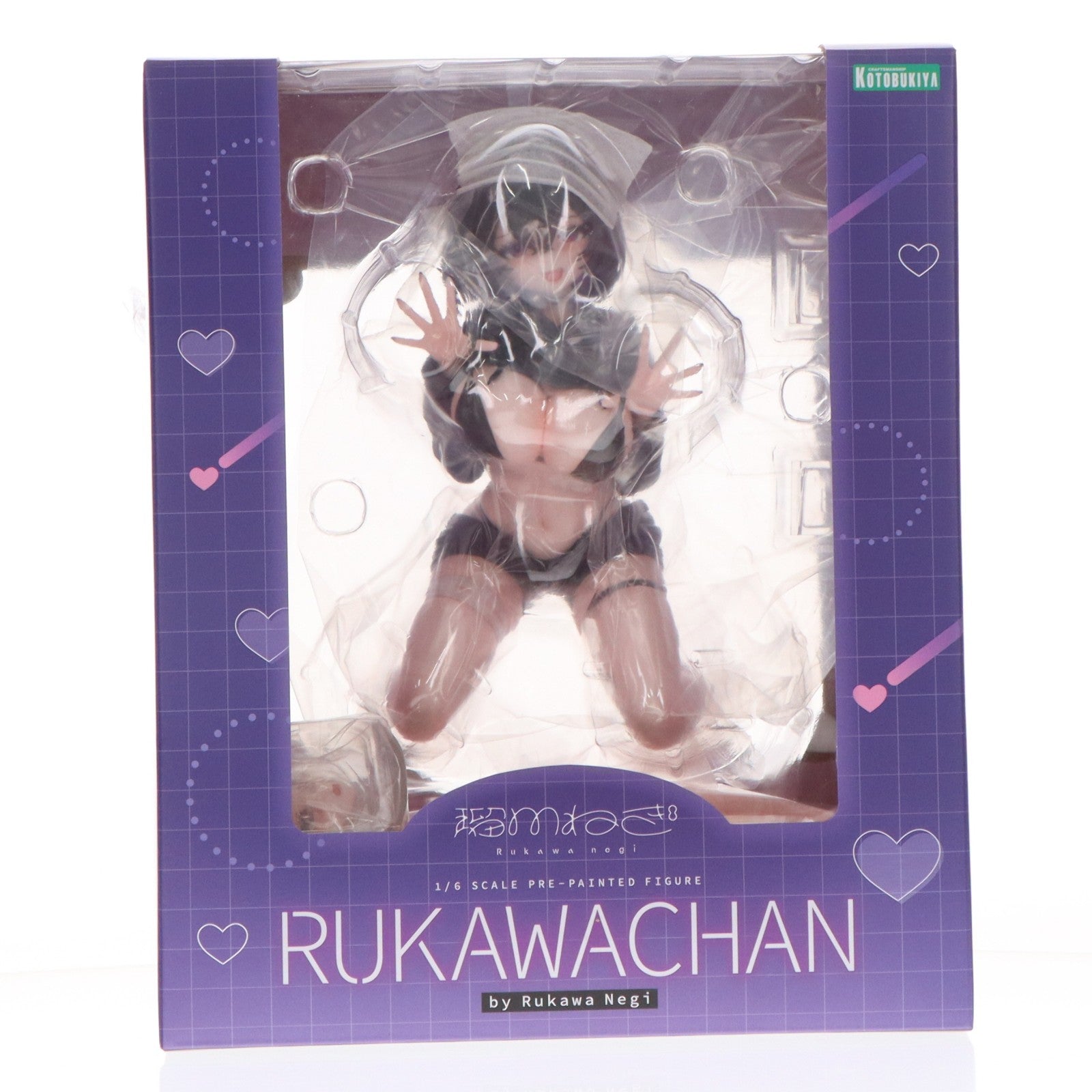 【中古即納】[FIG] コトブキヤショップ限定特典付属 ルカワチャン by 瑠川ねぎ 1/6 完成品 フィギュア(PV330) コトブキヤ(20260422)