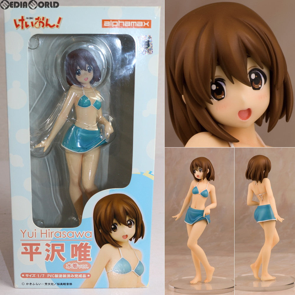【中古即納】[FIG] 平沢唯(ひらさわゆい) 水着ver. けいおん! 1/7 完成品 フィギュア(AX-0073) アルファマックス(20120710)