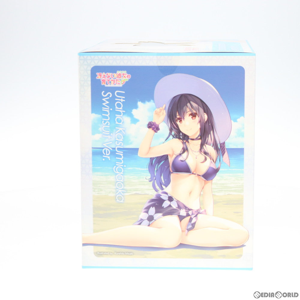 【中古即納】[FIG] ポストカード無し 霞ヶ丘詩羽(かすみがおかうたは) 水着Ver. 冴えない彼女の育てかた♭ 1/7 完成品 フィギュア グッドスマイルカンパニー(20180720)