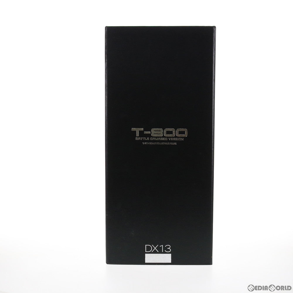 【中古即納】[FIG] ムービー・マスターピース DX T-800(バトルダメージ版) ターミネーター2 1/6 完成品 可動フィギュア(DX#13) ホットトイズ(20131212)