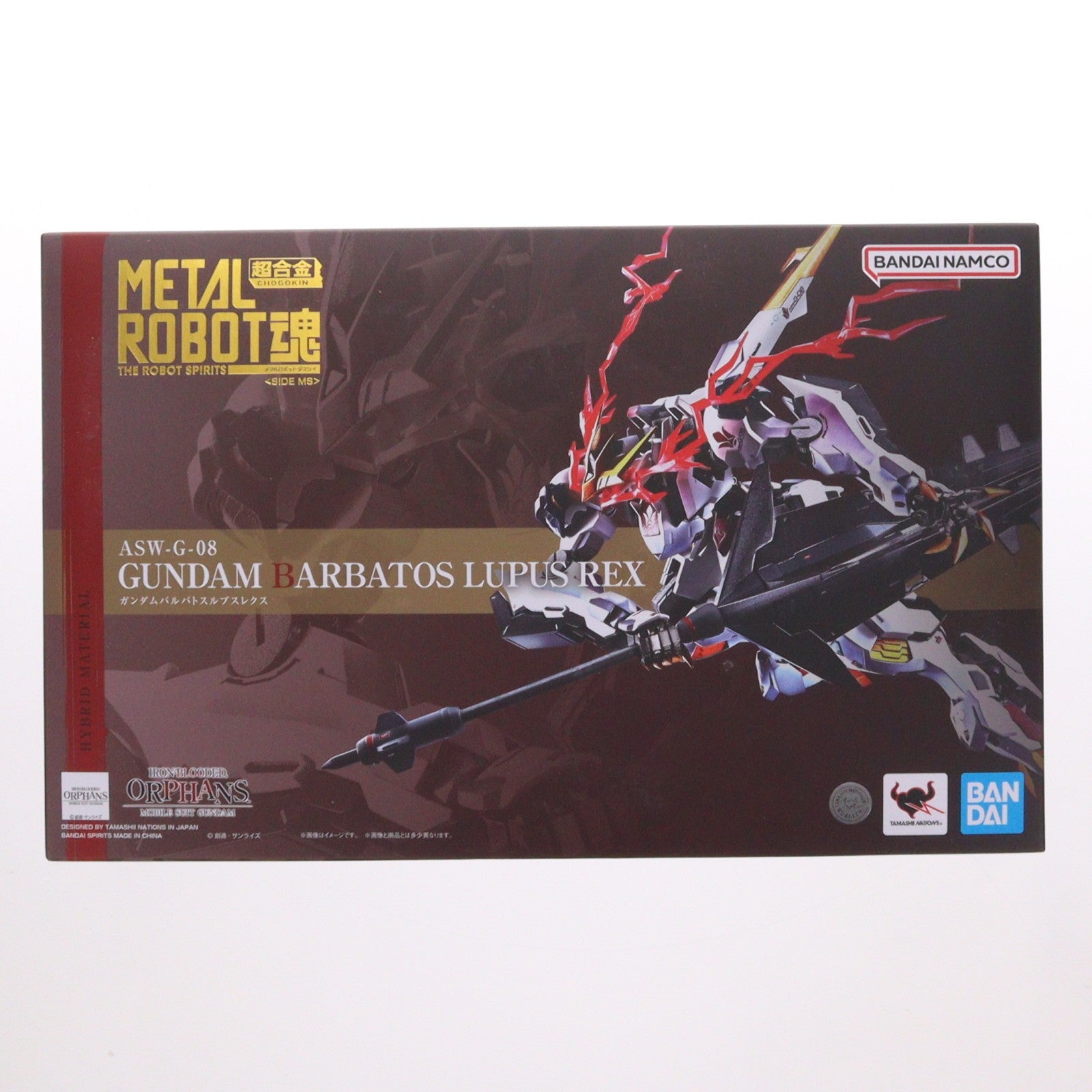 【中古即納】[FIG] (再販) METAL ROBOT魂(SIDE MS) ガンダムバルバトスルプスレクス 機動戦士ガンダム 鉄血のオルフェンズ 完成品 可動フィギュア バンダイスピリッツ(20260418)