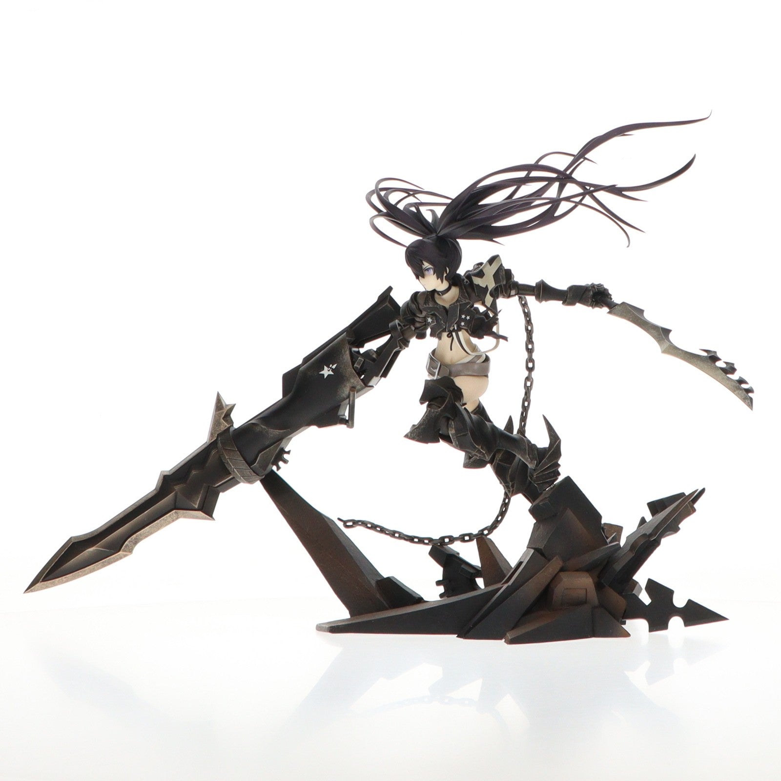 【中古即納】[FIG] (再販) インセイン・ブラック★ロックシューター TV ANIMATION BLACKROCK SHOOTER 1/8 完成品 フィギュア グッドスマイルカンパニー(20250331)