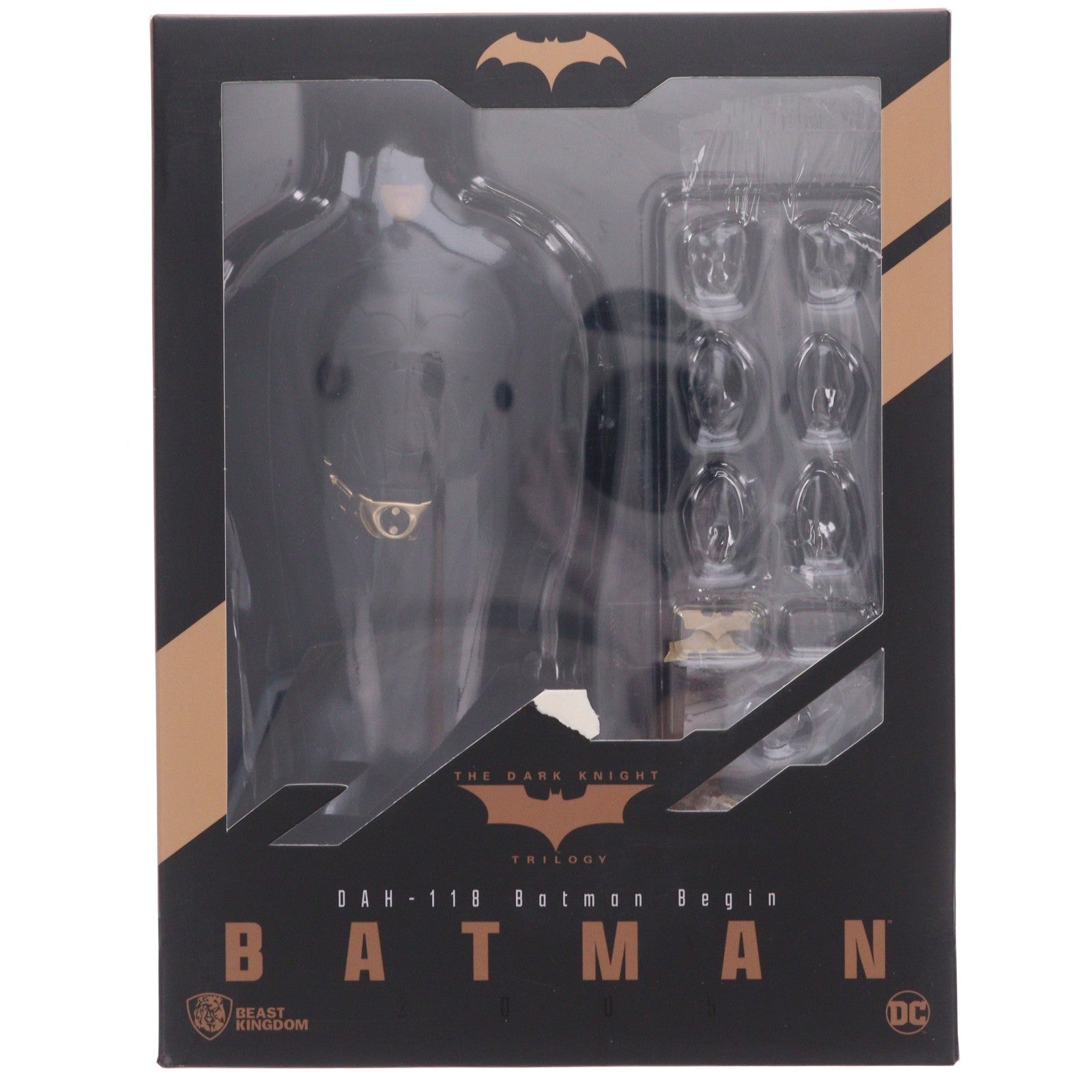 【中古即納】[FIG] ダイナミック・アクション・ヒーローズ #118 バットマン バットマン ビギンズ 1/9 完成品 可動フィギュア(DAH-118) ビースト・キングダム(20250228)