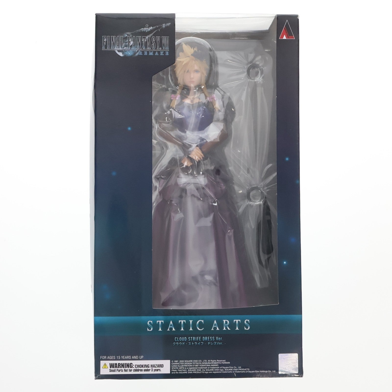 【中古即納】[FIG] STATIC ARTS(スタティックアーツ) クラウド・ストライフ -ドレスVer.- FINAL FANTASY VII REMAKE(ファイナルファンタジー7 リメイク) 完成品 フィギュア スクウェア・エニックス(20230209)