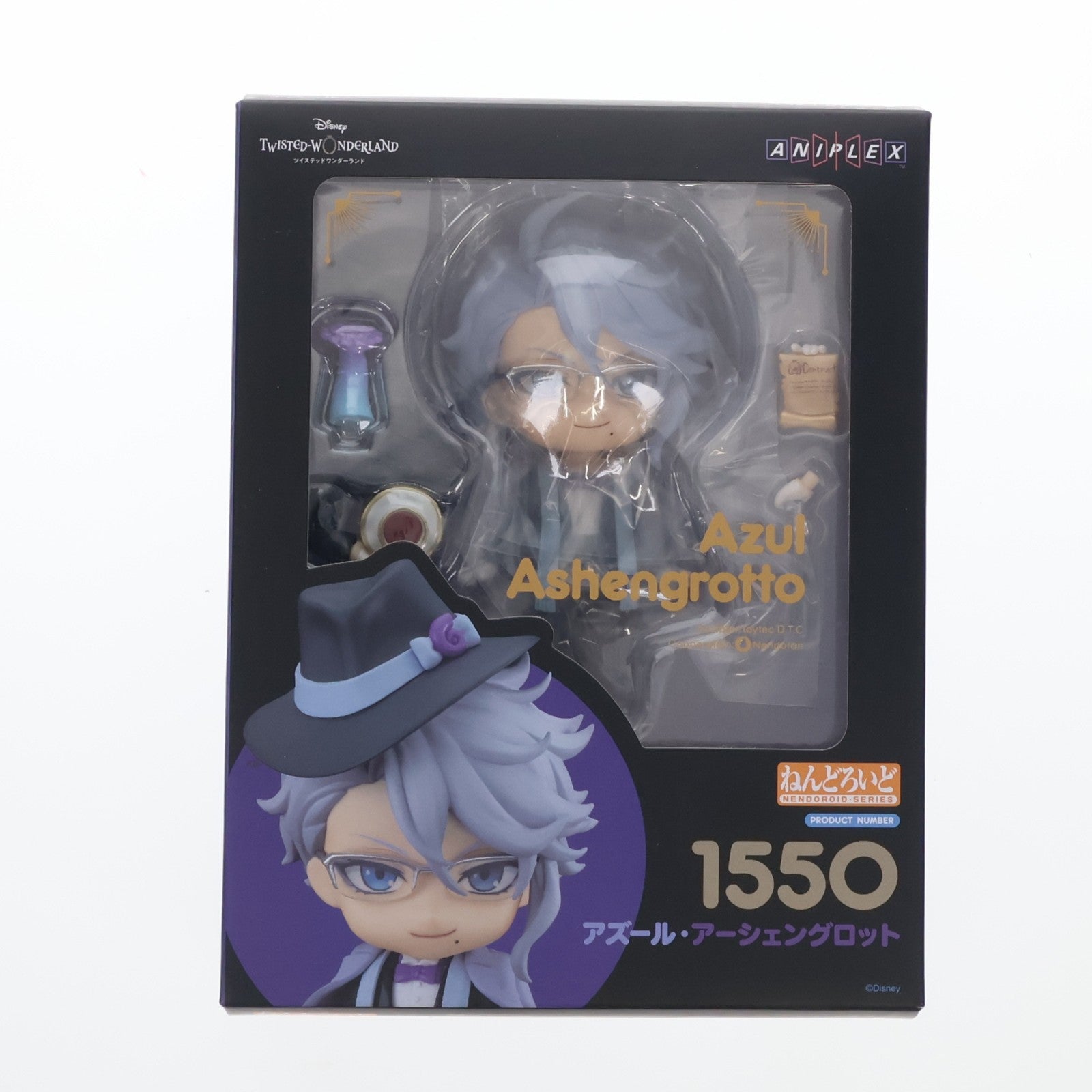 【中古即納】[FIG] 予約特典付属 ねんどろいど 1550 アズール・アーシェングロット ディズニー ツイステッドワンダーランド 完成品 可動フィギュア ANIPLEX+&GOODSMILE ONLINE SHOP限定(MD20-0571001) アニプレックス/オランジュ・ルージュ(20210831)