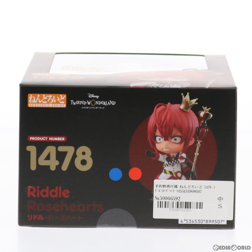 【中古即納】[FIG] 予約特典付属 ねんどろいど 1478 リドル・ローズハート ディズニー ツイステッドワンダーランド 完成品 可動フィギュア ANIPLEX+&GOODSMILE ONLINE SHOP限定 アニプレックス(20210630)
