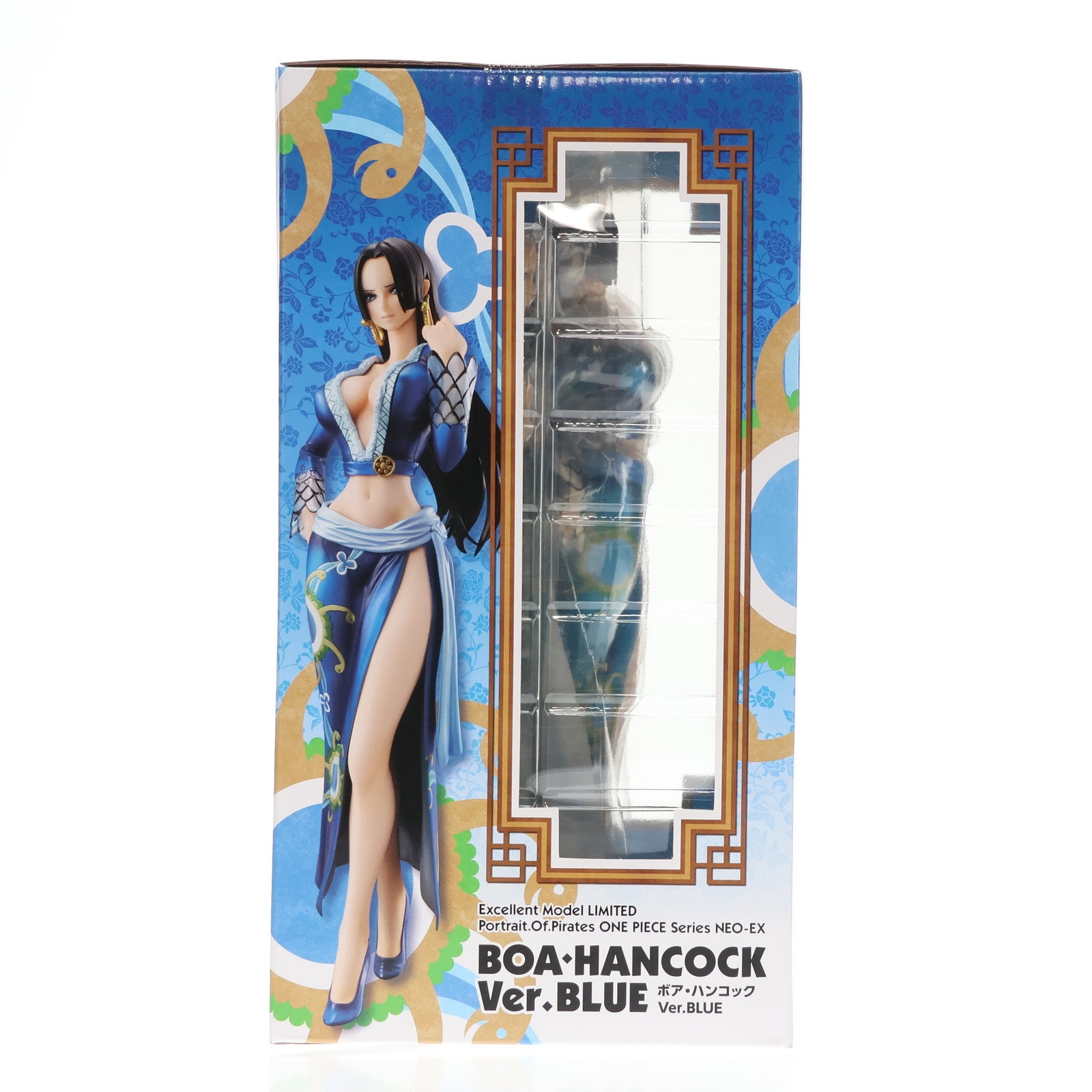 【中古即納】[FIG] 宮沢模型限定 Portrait.Of.Pirates P.O.P NEO-EX ボア・ハンコック Ver.BLUE ONE PIECE(ワンピース) 1/8 完成品 フィギュア メガハウス(20130330)