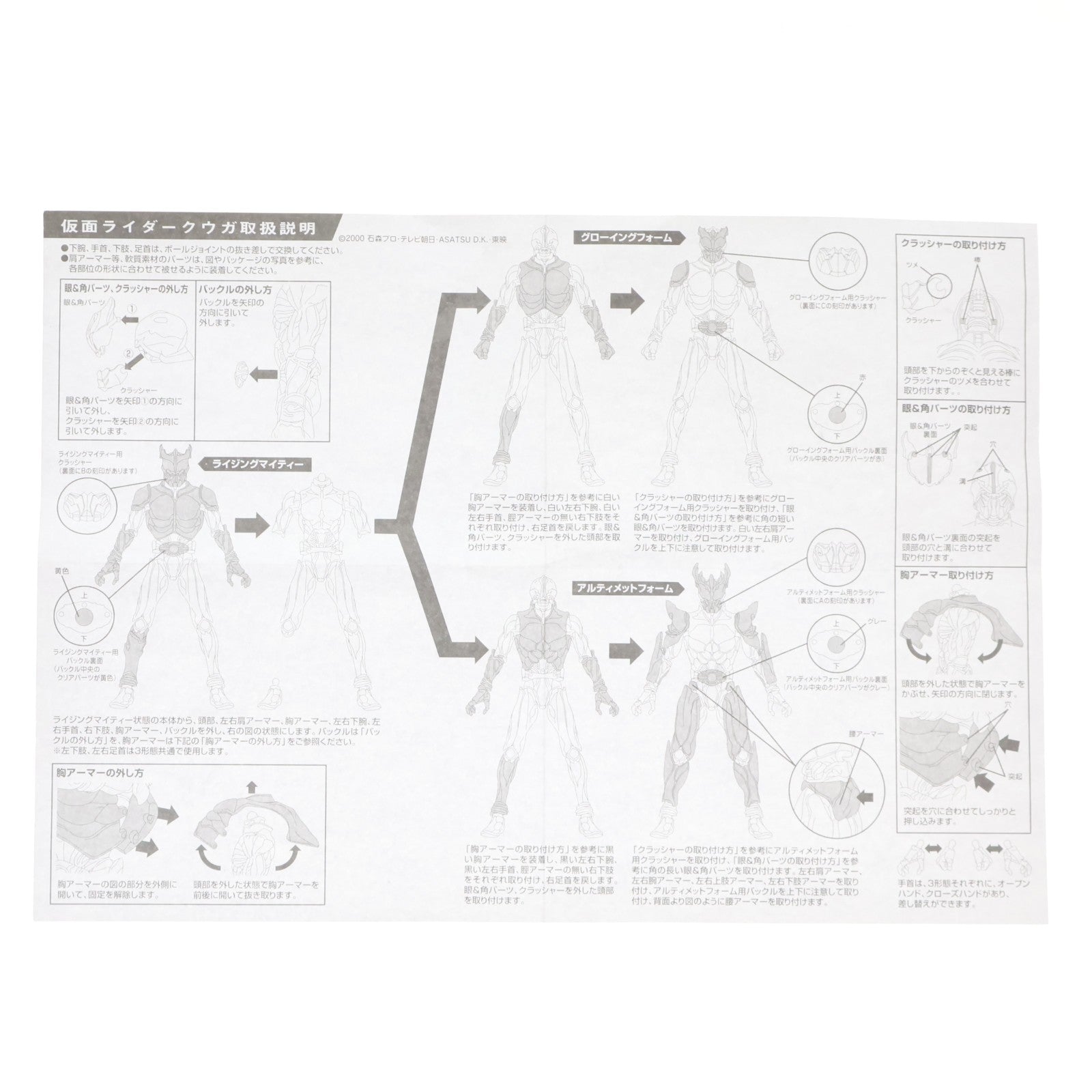 【中古即納】[FIG] S.I.C. クラシックス2007 VOL.13 仮面ライダークウガ 完成品 可動フィギュア バンダイ(20070629)