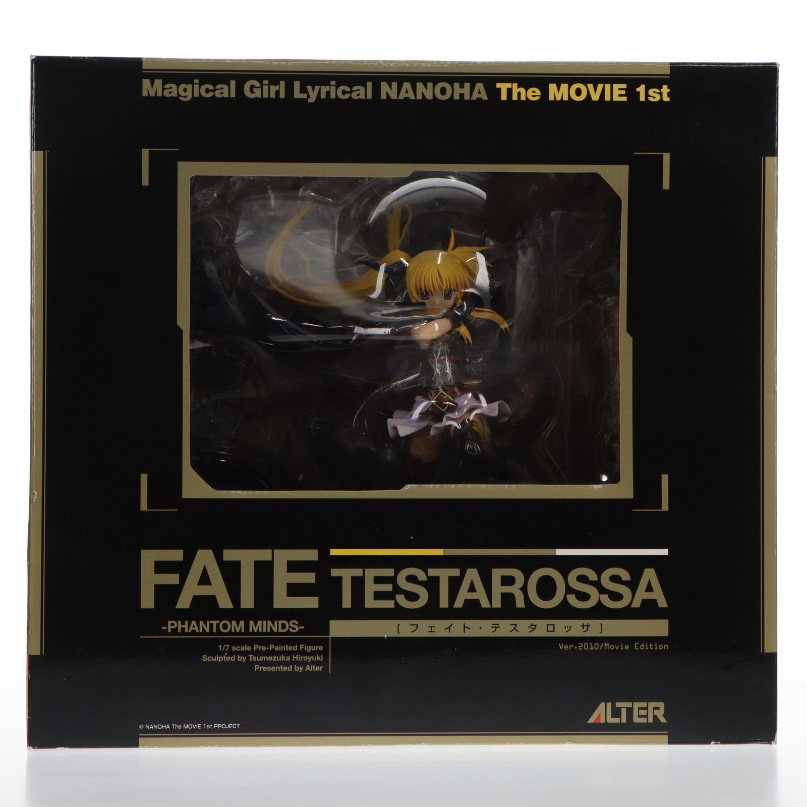 【中古即納】[FIG] フェイト・テスタロッサ -PHANTOM MINDS- 魔法少女リリカルなのは The MOVIE 1st 1/7 完成品 フィギュア アルター(20110126)