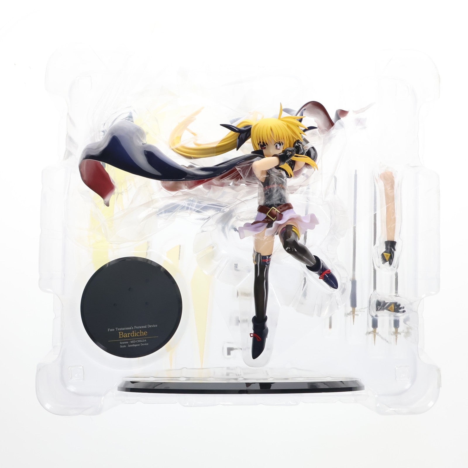 【中古即納】[FIG] フェイト・テスタロッサ -PHANTOM MINDS- 魔法少女リリカルなのは The MOVIE 1st 1/7 完成品 フィギュア アルター(20110126)