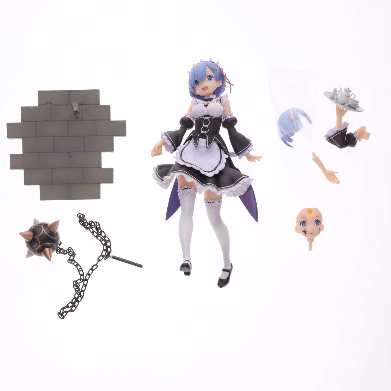 【中古即納】[FIG] レム Re:ゼロから始める異世界生活 1/7 完成品 フィギュア グッドスマイルカンパニー(20180210)