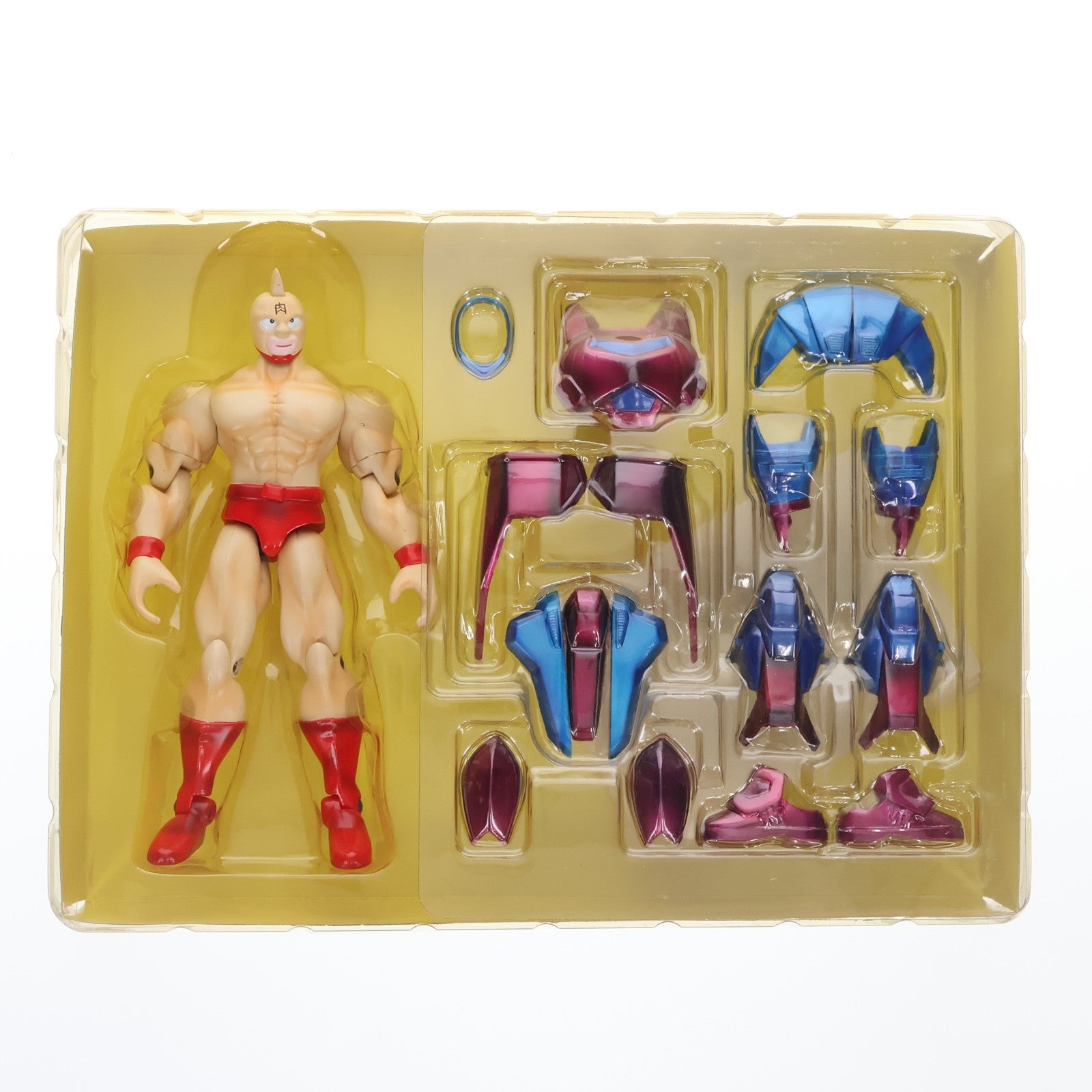 【中古即納】[FIG] 浪曼堂通販限定 THE ULTIMATE MUSCLES キン肉マン ディフェンドスーツ アニメカラーVer. 完成品 可動フィギュア 浪漫堂(20001231)