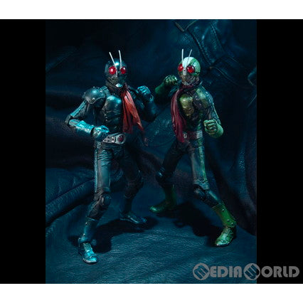 【中古即納】[FIG] MOVIE REALIZATION 仮面ライダー1号VS仮面ライダー2号 仮面ライダーTHE NEXT 完成品 可動フィギュア バンダイ(20080329)