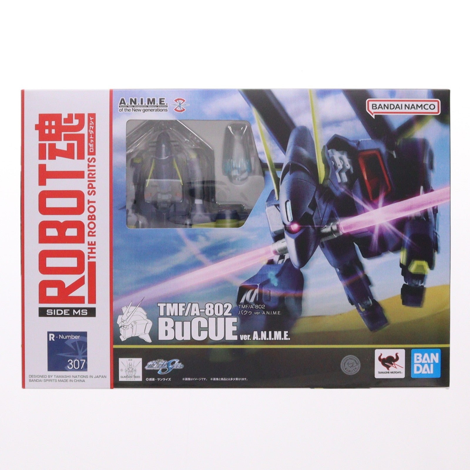 【中古即納】[FIG] ROBOT魂(SIDE MS) TMF/A-802 バクゥ ver. A.N.I.M.E. 機動戦士ガンダムSEED(シード) 完成品 可動フィギュア バンダイスピリッツ(20230527)