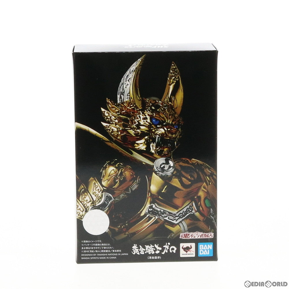 【中古即納】[FIG] 魂ウェブ商店限定 S.H.Figuarts(フィギュアーツ) 真骨彫製法 黄金騎士ガロ(冴島雷牙)(さえじまらいが) 牙狼-GARO-(ガロ) -月虹ノ旅人- 完成品 可動フィギュア バンダイスピリッツ(20191031)