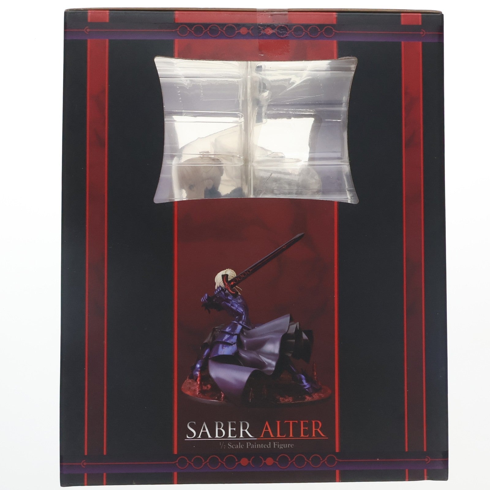【中古即納】[FIG] セイバーオルタ～卑王鉄槌(ヴォーディガーン)～ Fate/stay night(フェイト/ステイナイト) 1/7 完成品 フィギュア グッドスマイルカンパニー(20110513)