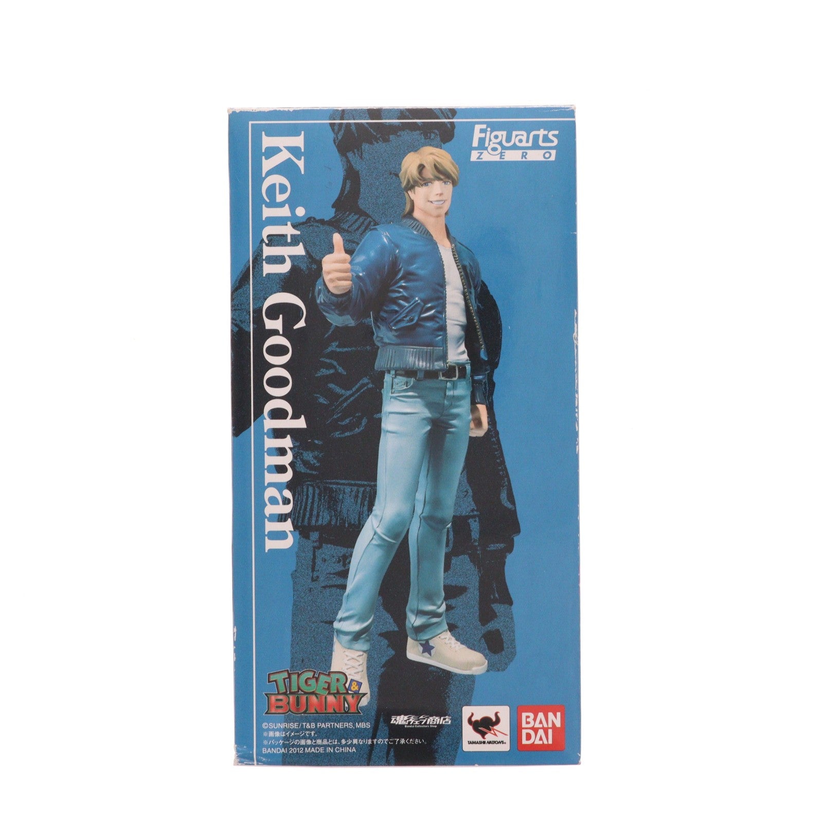 【中古即納】[FIG] 魂ウェブ商店限定 フィギュアーツZERO キース・グッドマン TIGER & BUNNY(タイガー&バニー) 完成品 フィギュア バンダイ(20120727)