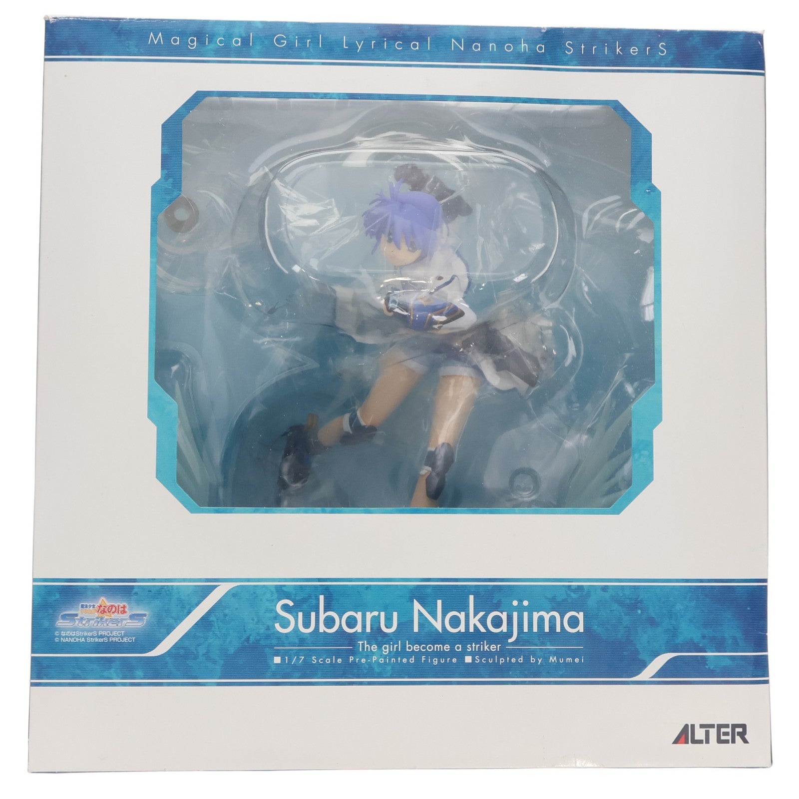 【中古即納】[FIG] スバル・ナカジマ 魔法少女リリカルなのはStrikerS(ストライカーズ) 1/7 完成品 フィギュア アルター(20090716)